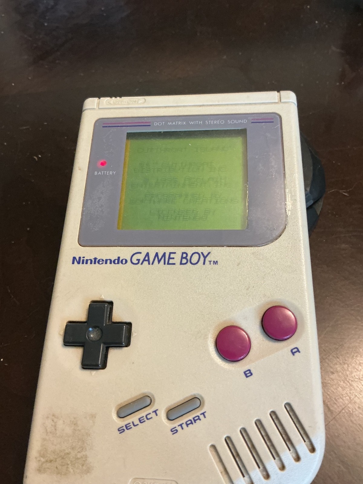 1989 Nintendo Game Boy Handheld System Gray – Tested And Works