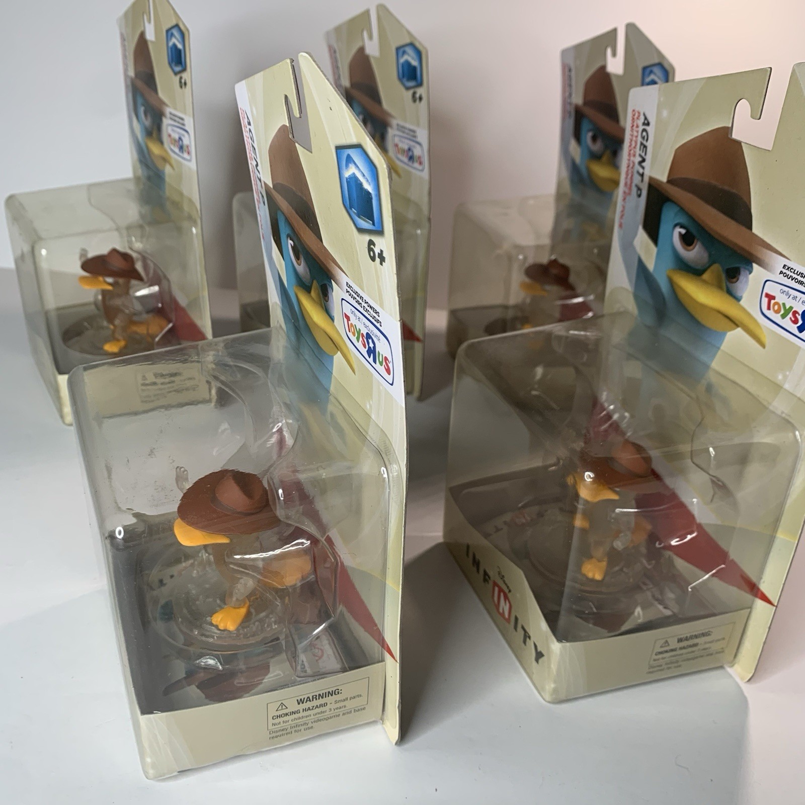 Lot (5) Disney Infinity Phineas & Ferb Agent P Crystal Figure ToysR’Us Exclusive