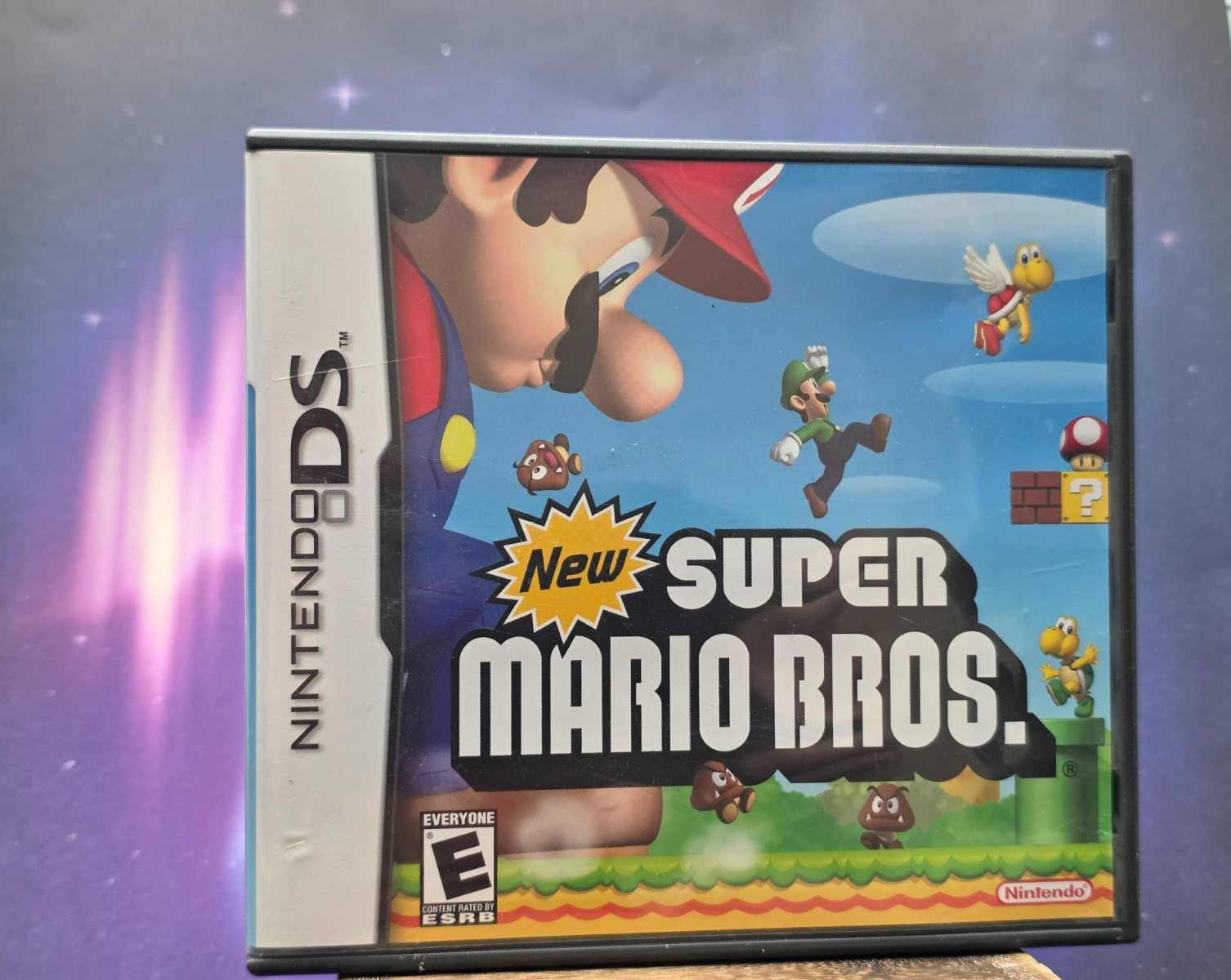 New Super Mario Bros Brothers (Nintendo DS, 2006) TESTED! Complete!