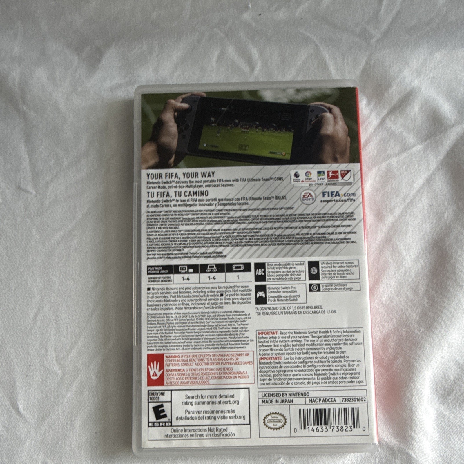 Electronic Arts FIFA 18 Nintendo Switch Soccer Multiplayer Online Playability