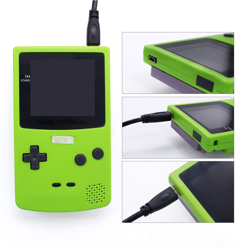 DIY HD 720P HDMI TV Out RETRO PIXEL GBC Q5 IPS LCD Backlight KIT For GBC
