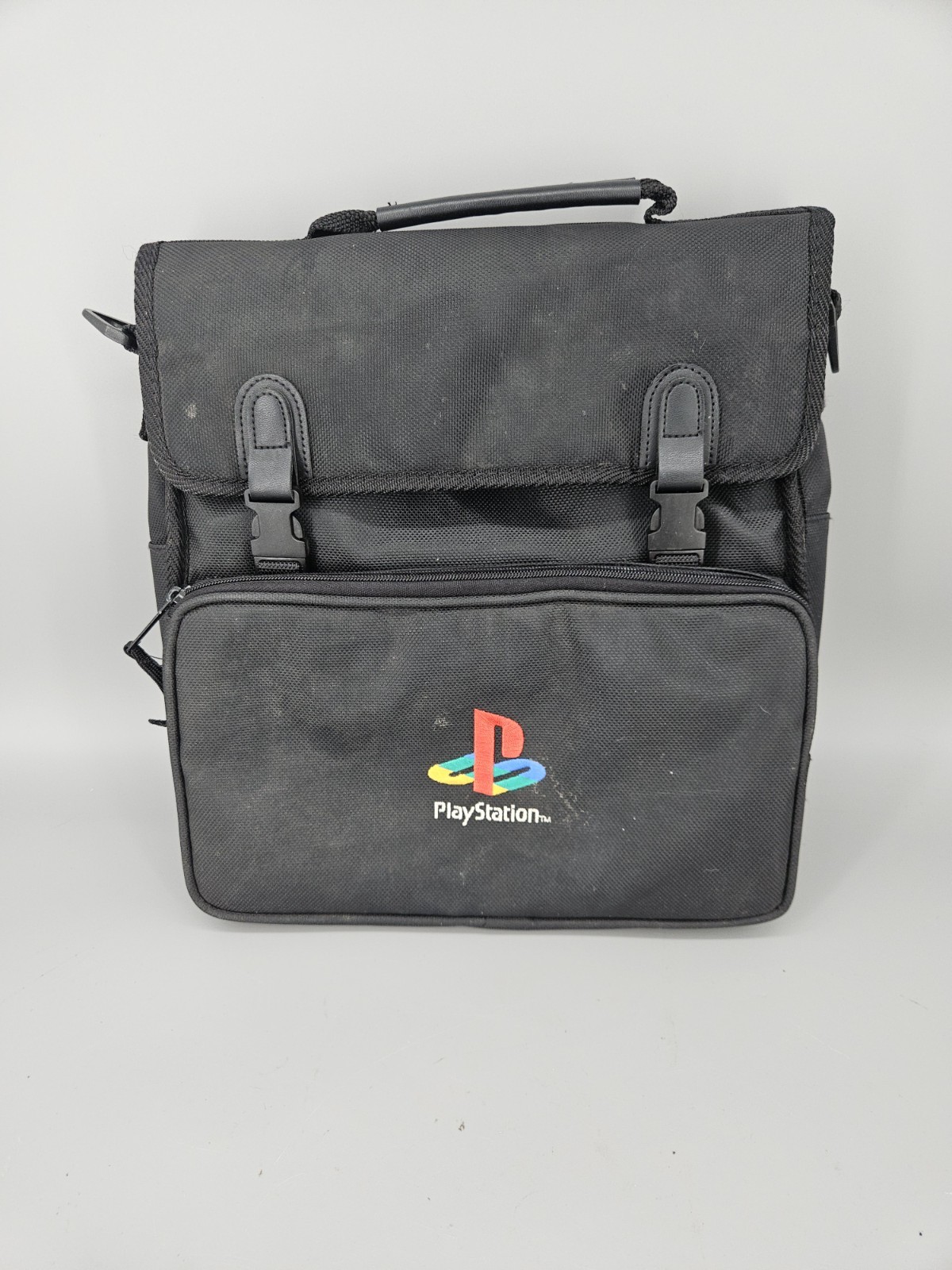 Sony PlayStation PS1 Console Travel Bag Carrying Case Holds Console With Straps