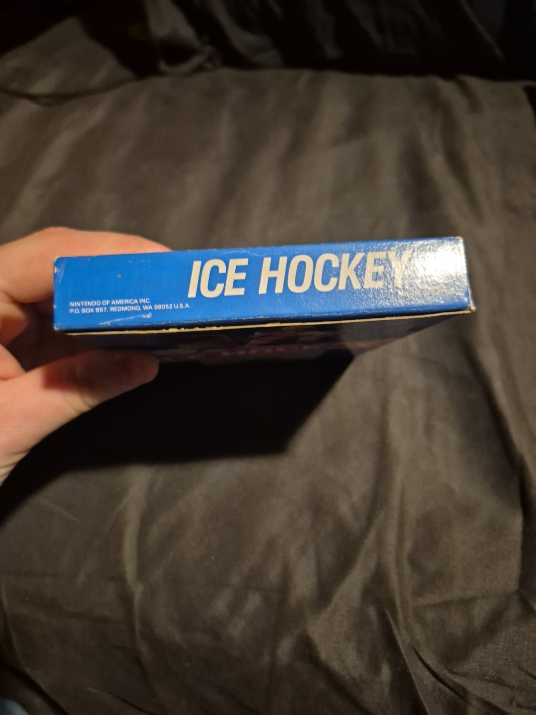 Ice Hockey Complete in Box (CIB) for Nintendo NES 1988 Tested