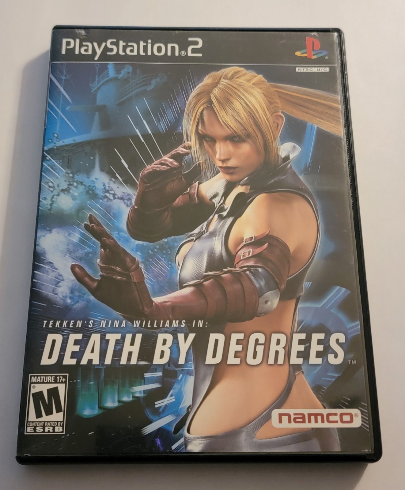 Namco Death by Degrees (Tekken) PS2 M NTSC-U/C w/ Manual & Demo Disc