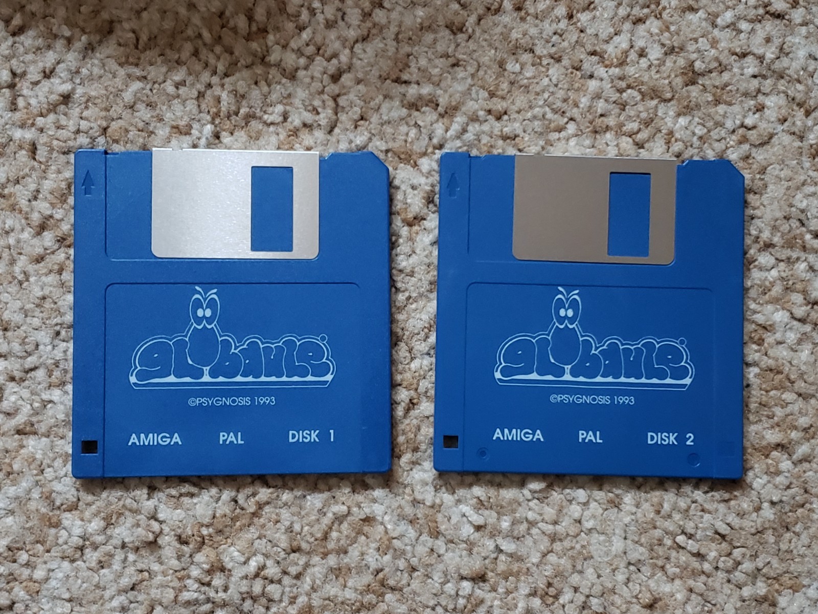 Globdule By Psygnosis For The Commodore Amiga PAL Edition Complete & Working