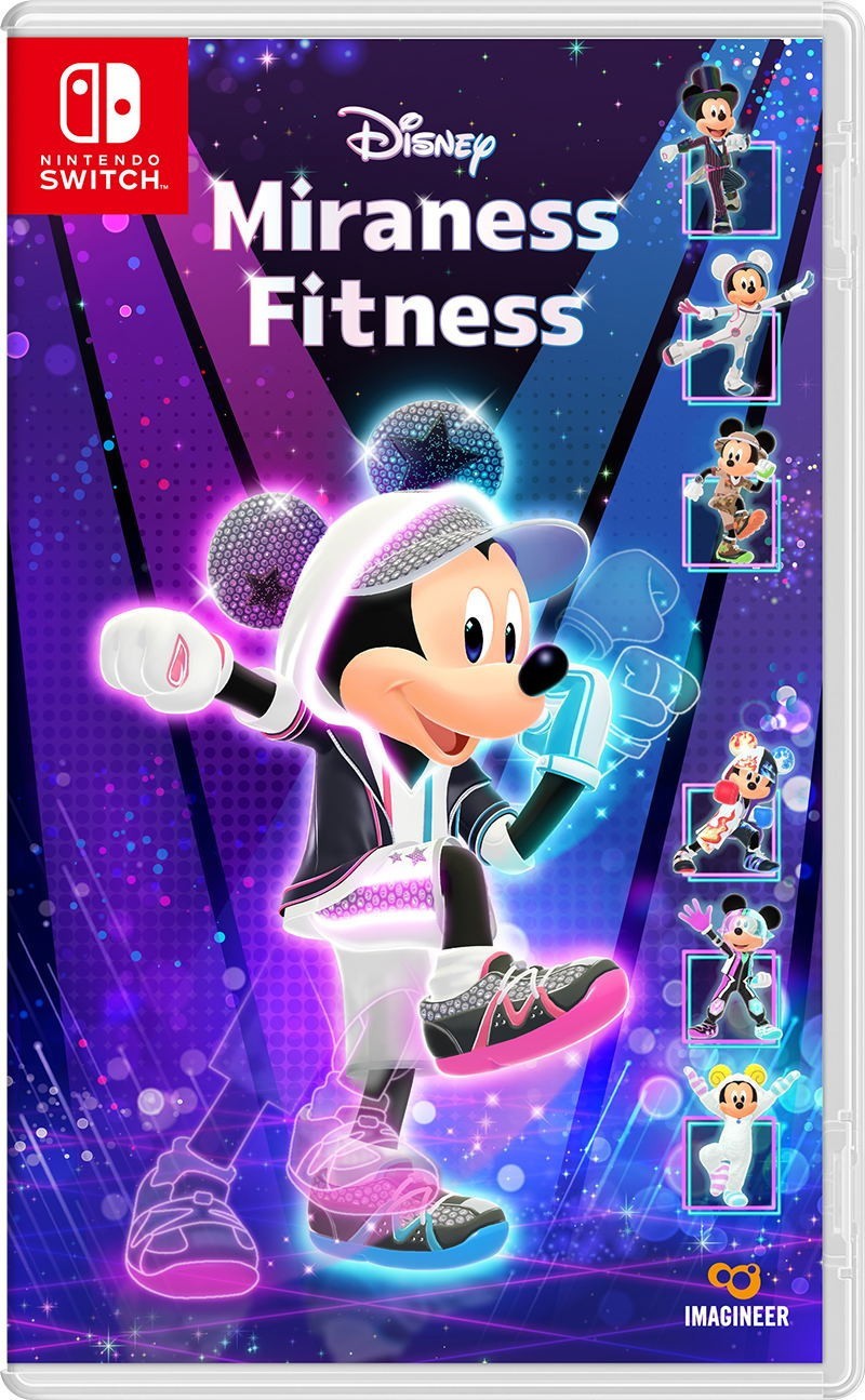 Disney Miraness Fitness Switch Brand New Factory Sealed (Exercise/Fitness)