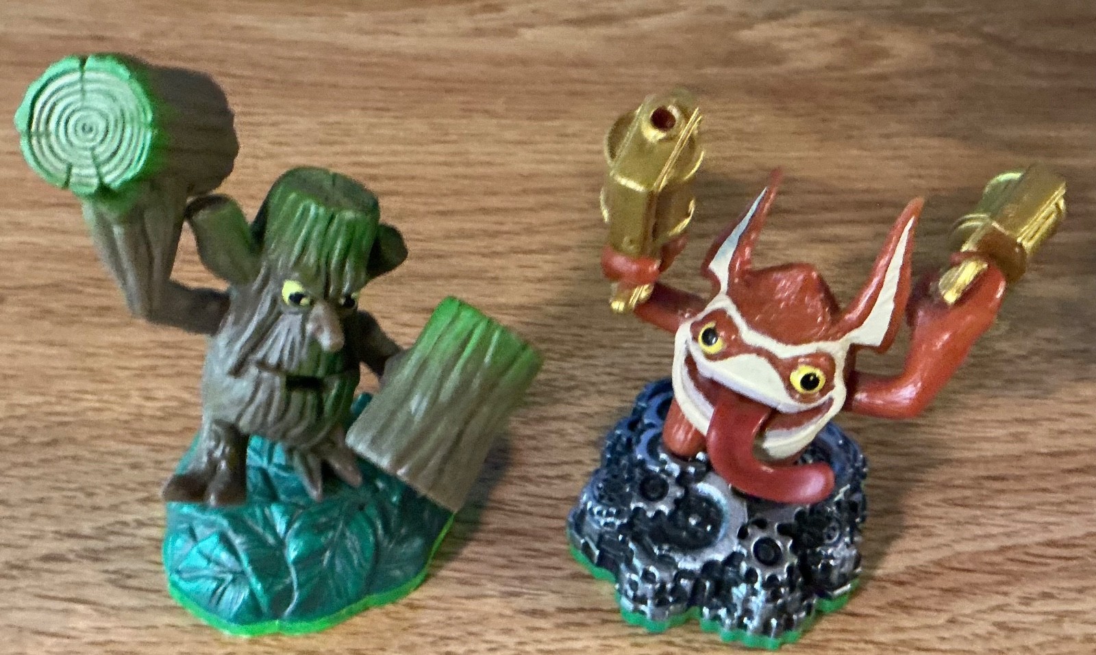 Lot of 14 Activision Skylanders Green Base PORTAL VOODOOD WARNADO DINO RANG ZOOK