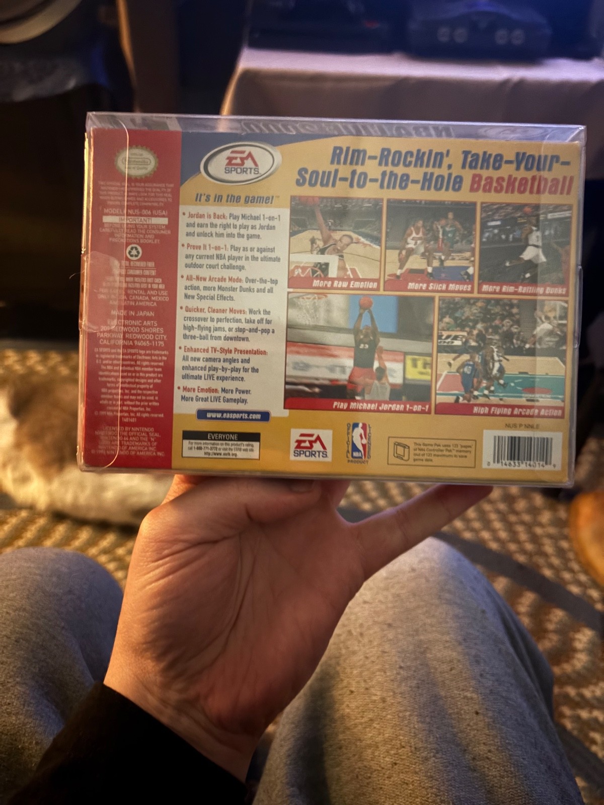 Nba Live 2000 – Nintendo 64 (N64) CIB W/ Protector