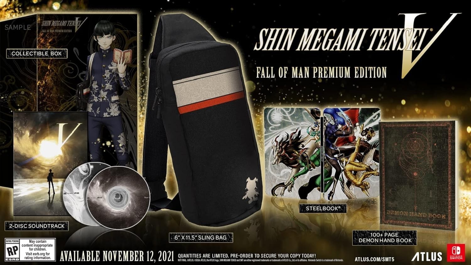 Shin Megami Tensei V Premium Edition Nintendo Switch