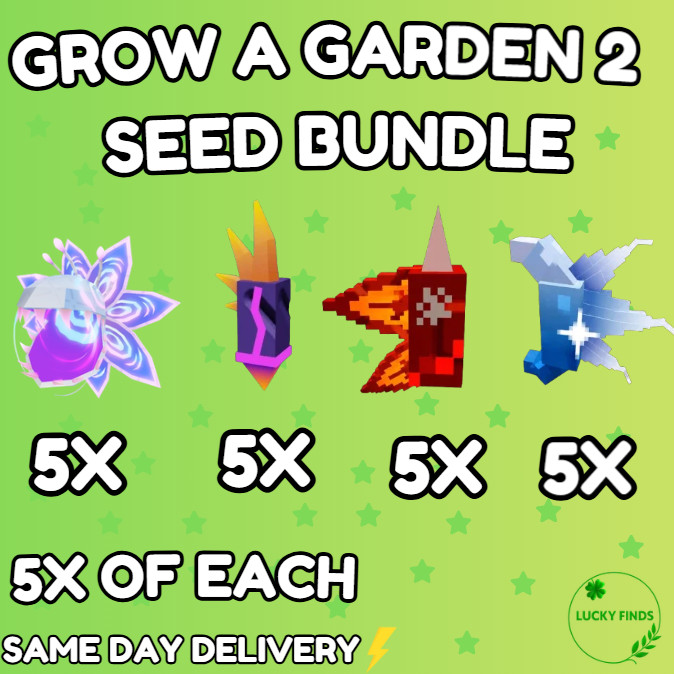🔥Grow a Garden 2 Roblox✨Seed Bundle ( All Included ) | Fast & Easy