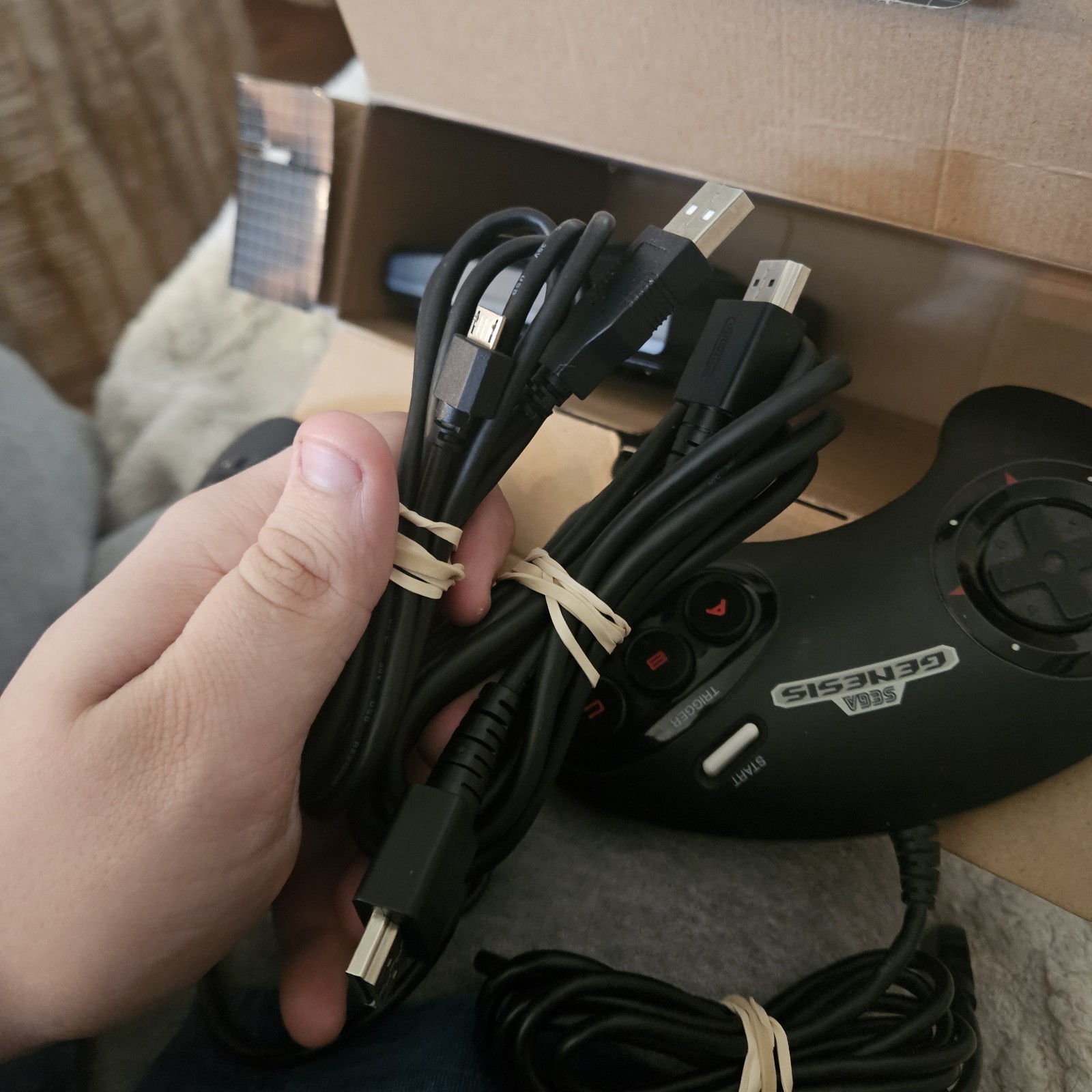 SEGA Genesis Mini Console 40 Games, 2 Controllers, HDMI/USB, 720p HD