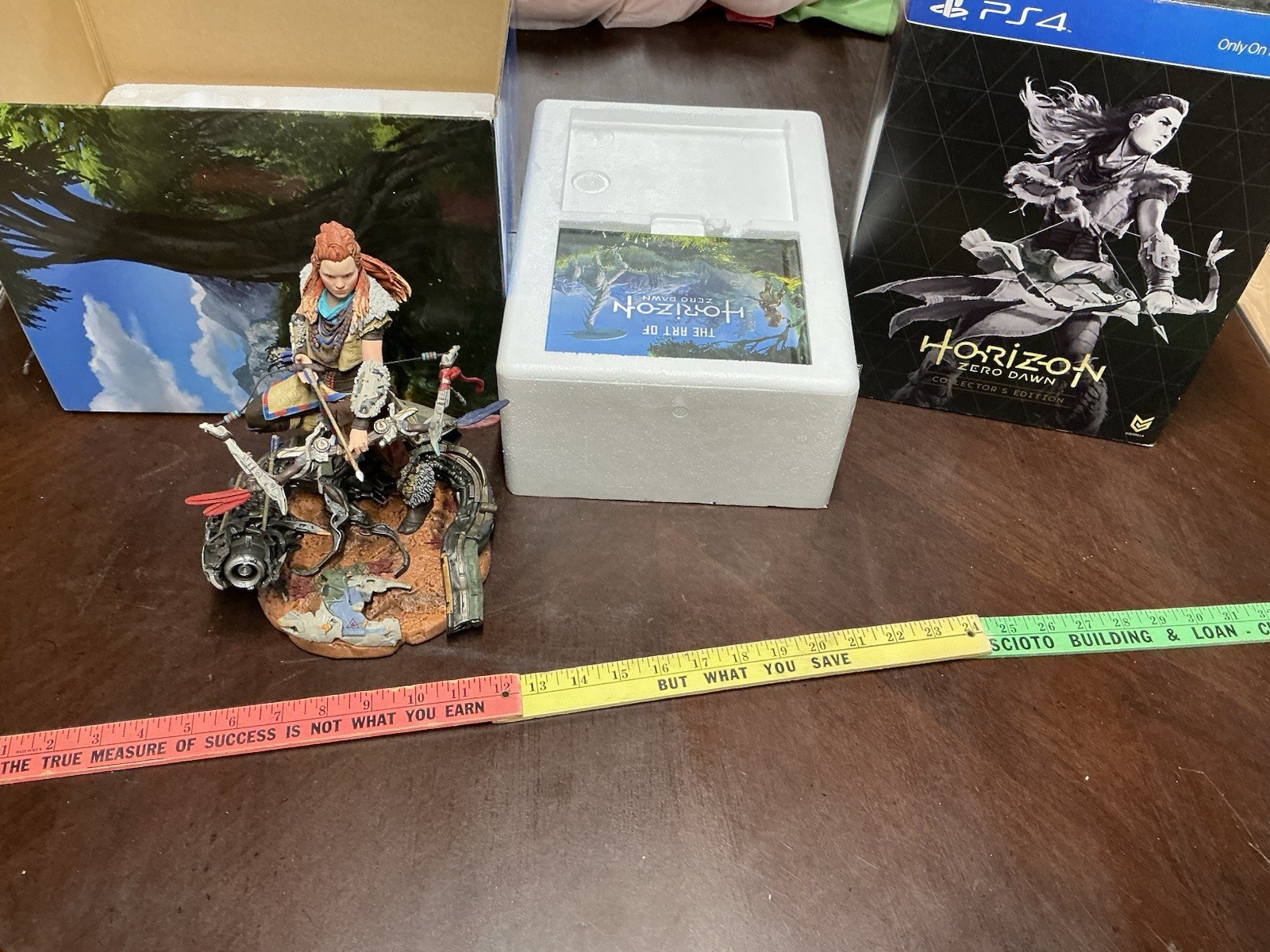 Horizon Zero Dawn Collector’s Edition 9″ Statue Huntress Aloy Read Description