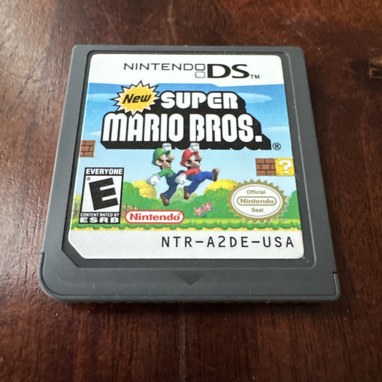 New Super Mario Bros/Nintendo DS Game Not For Resale Version/Factory Sealed/Rare