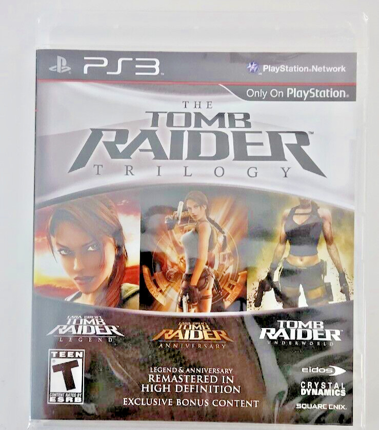 Tomb Raider Trilogy PS3 Brand New Game (2011 RPG)