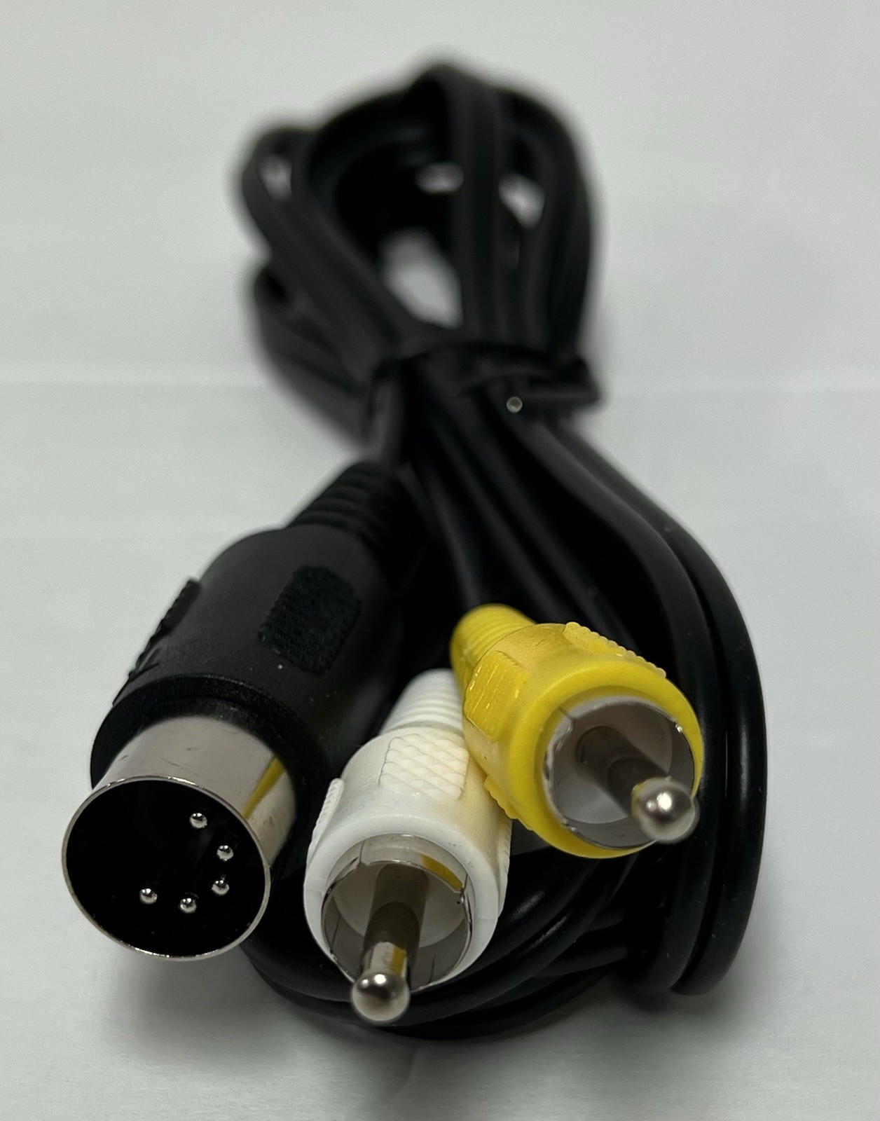 RCA Composite A/V Cable Cord for Sega Genesis Model 1 or Master System Model 1