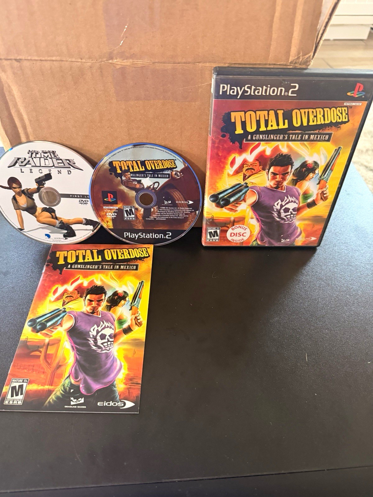 Total Overdose: A Gunslinger’s Tale in Mexico (PS2) [Bonus Disk] CIB Tested