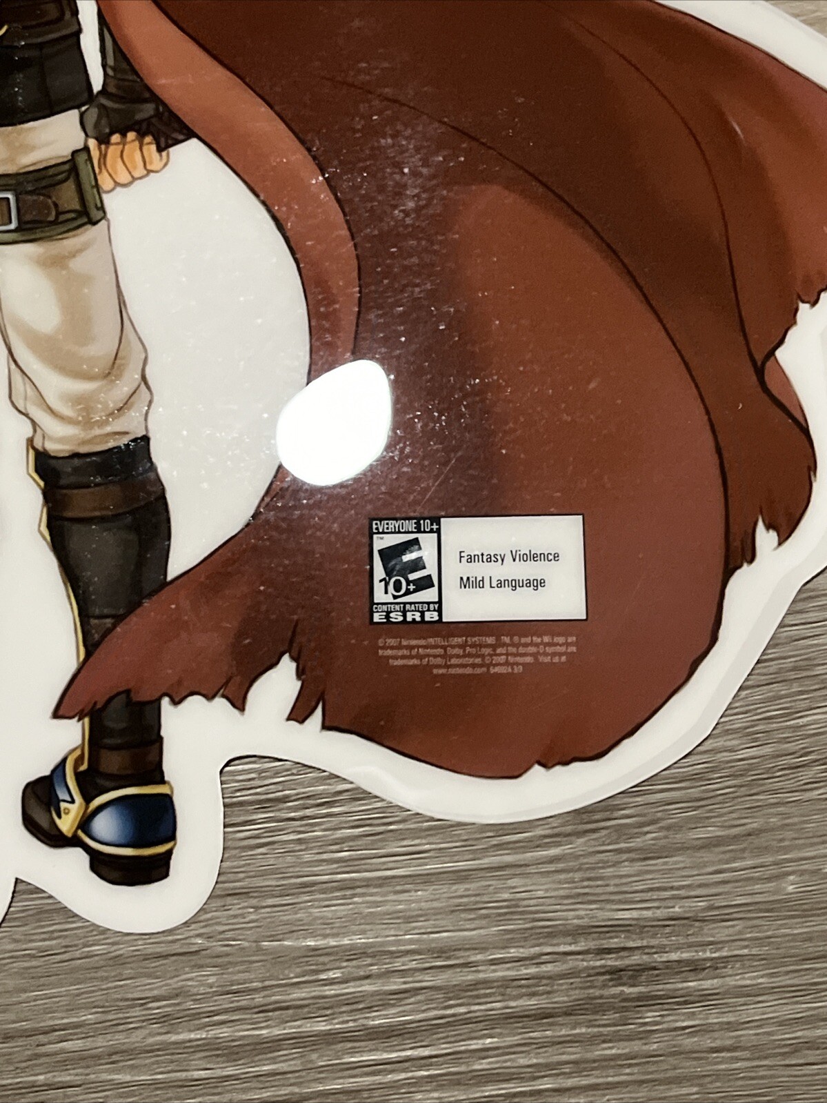 Official Nintendo Fire Emblem: Radiant Dawn GameStop Promo Window Wall Decal