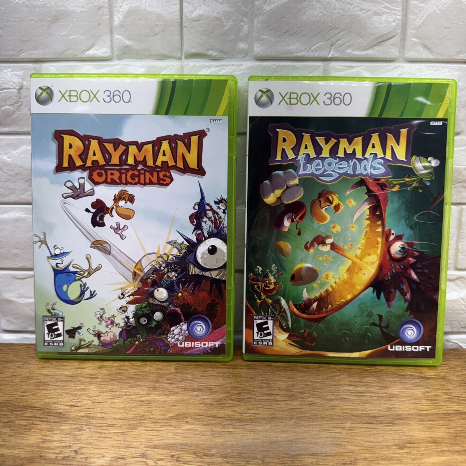 Rayman Legends & Origins Bundle (Microsoft Xbox 360, 2011) Tested Working