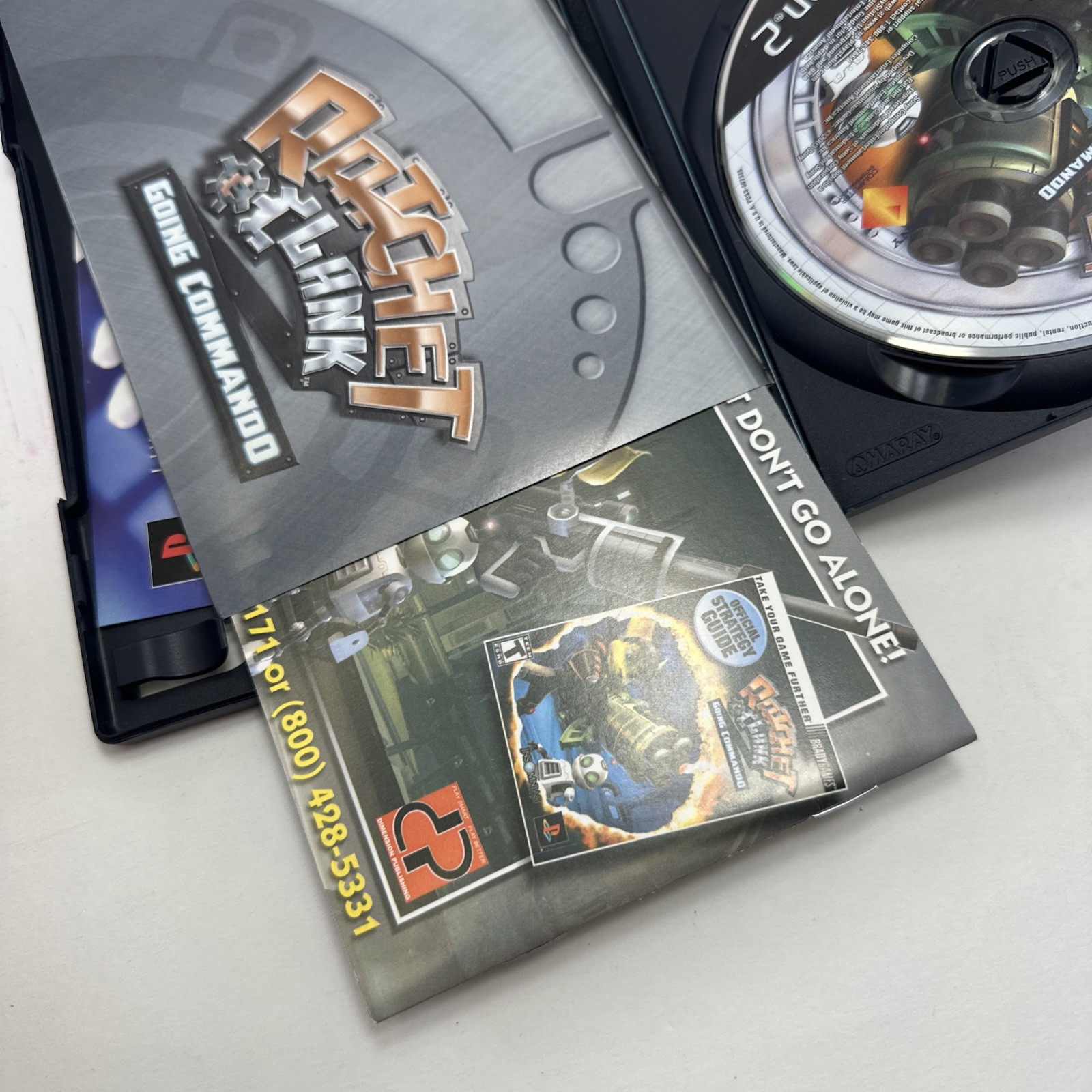 Ratchet & Clank: Going Commando (PlayStation 2, PS2) Black Label – Complete CIB