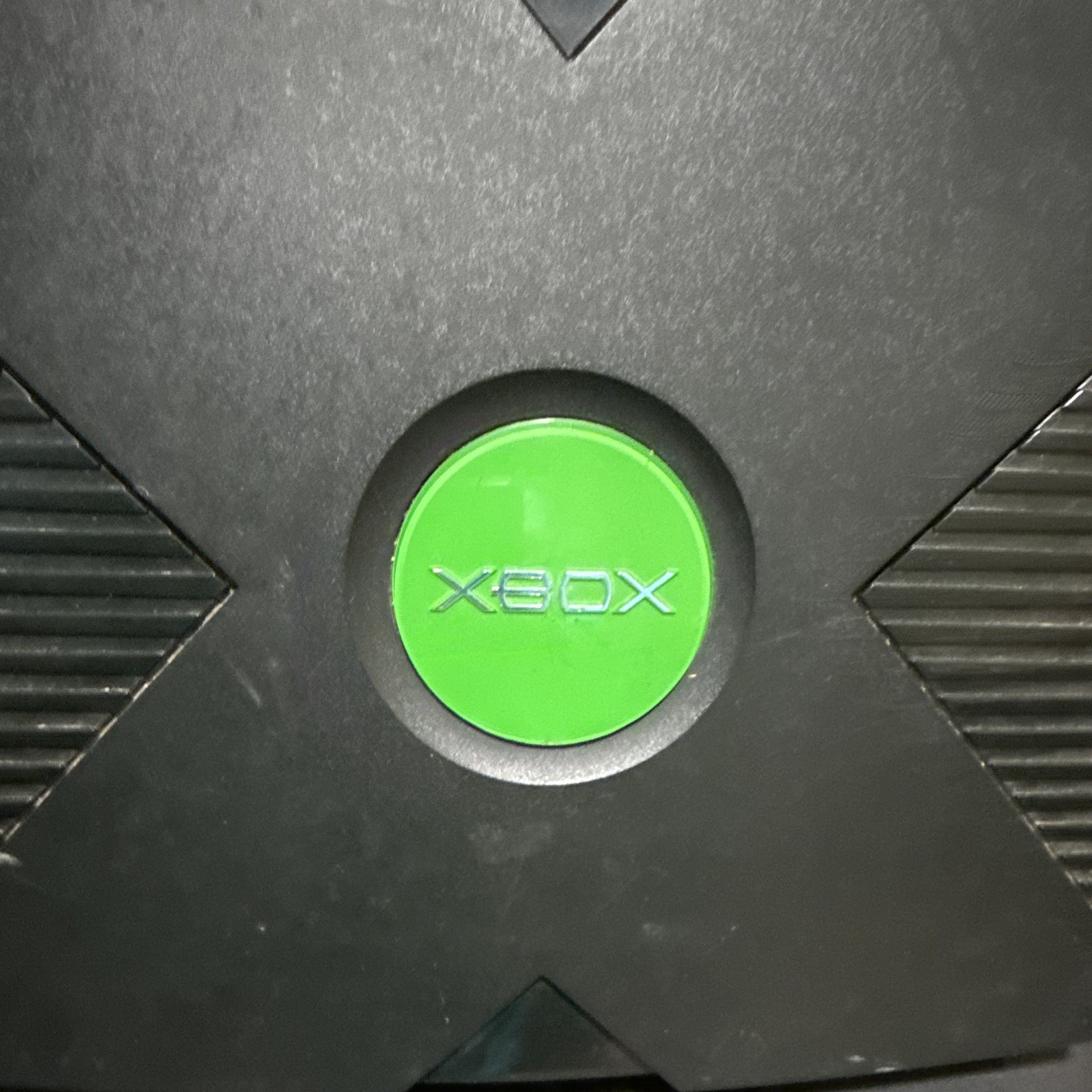 Microsoft Original Xbox Black Console 8GB DVD Playback Ethernet NTSC 480p 2001
