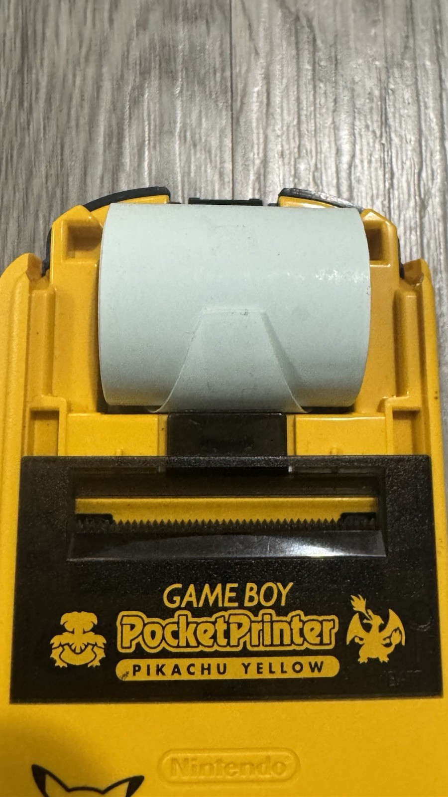 Nintendo Game Boy Pocket Printer Pokemon Pikachu Yellow