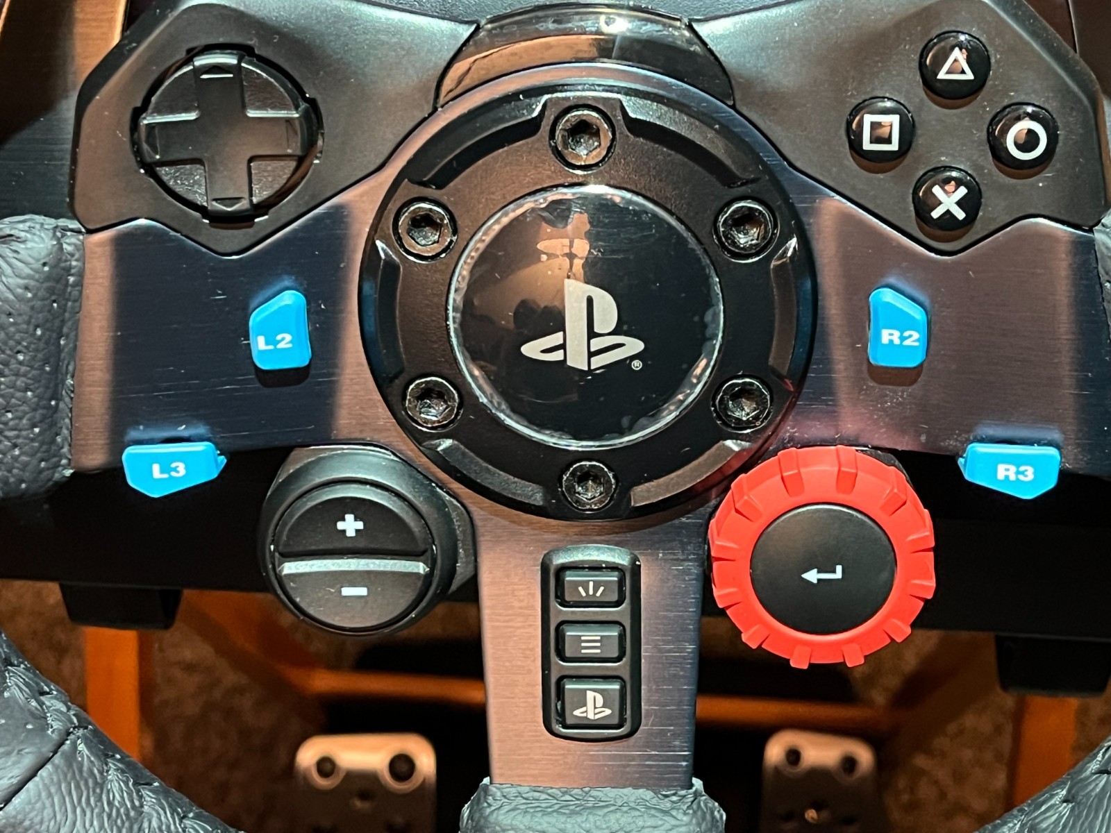 NEW – Logitech G29 Driving Force Racing Wheel – Playstation 3/4/5/PC (Open Box)