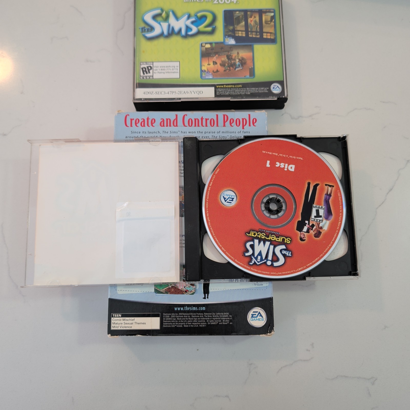 The Sims: Deluxe Edition (PC, 2002) + Expansions