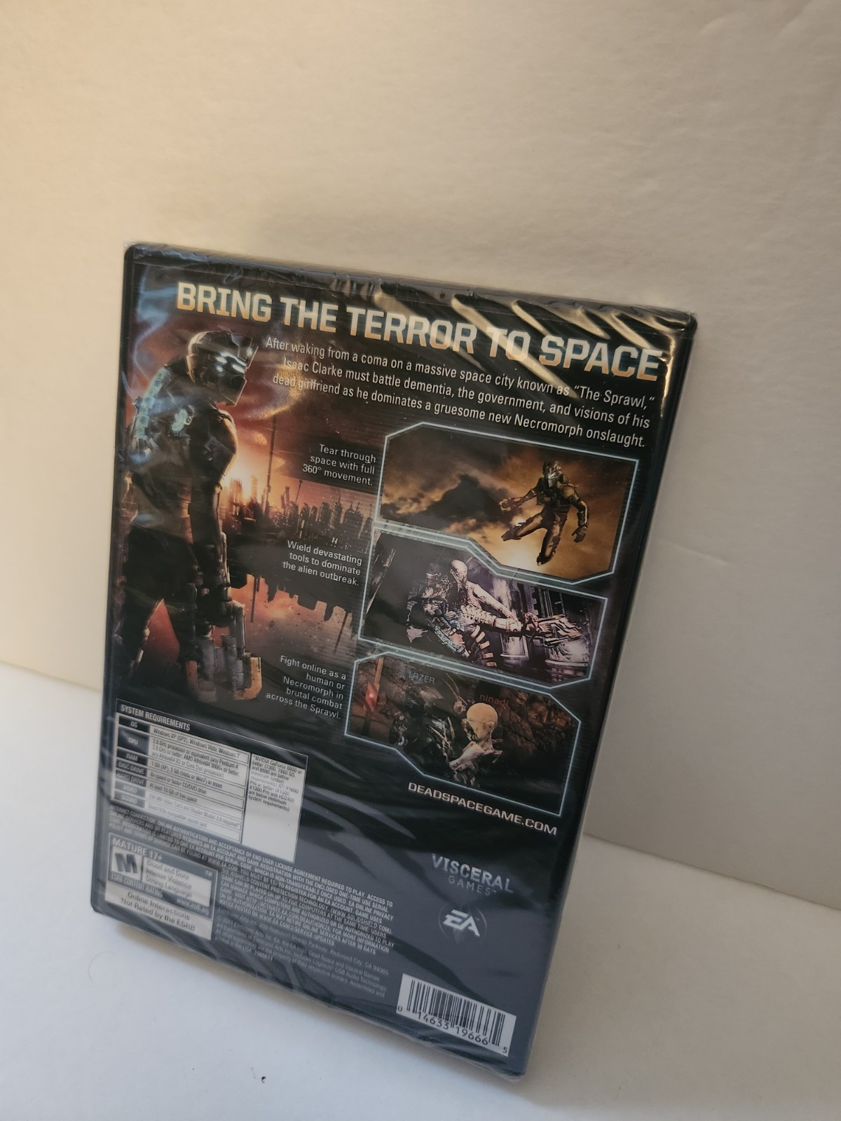 Dead Space 2: Collector’s Edition (PC, 2011). Unopened Game & Plasma Cutter.