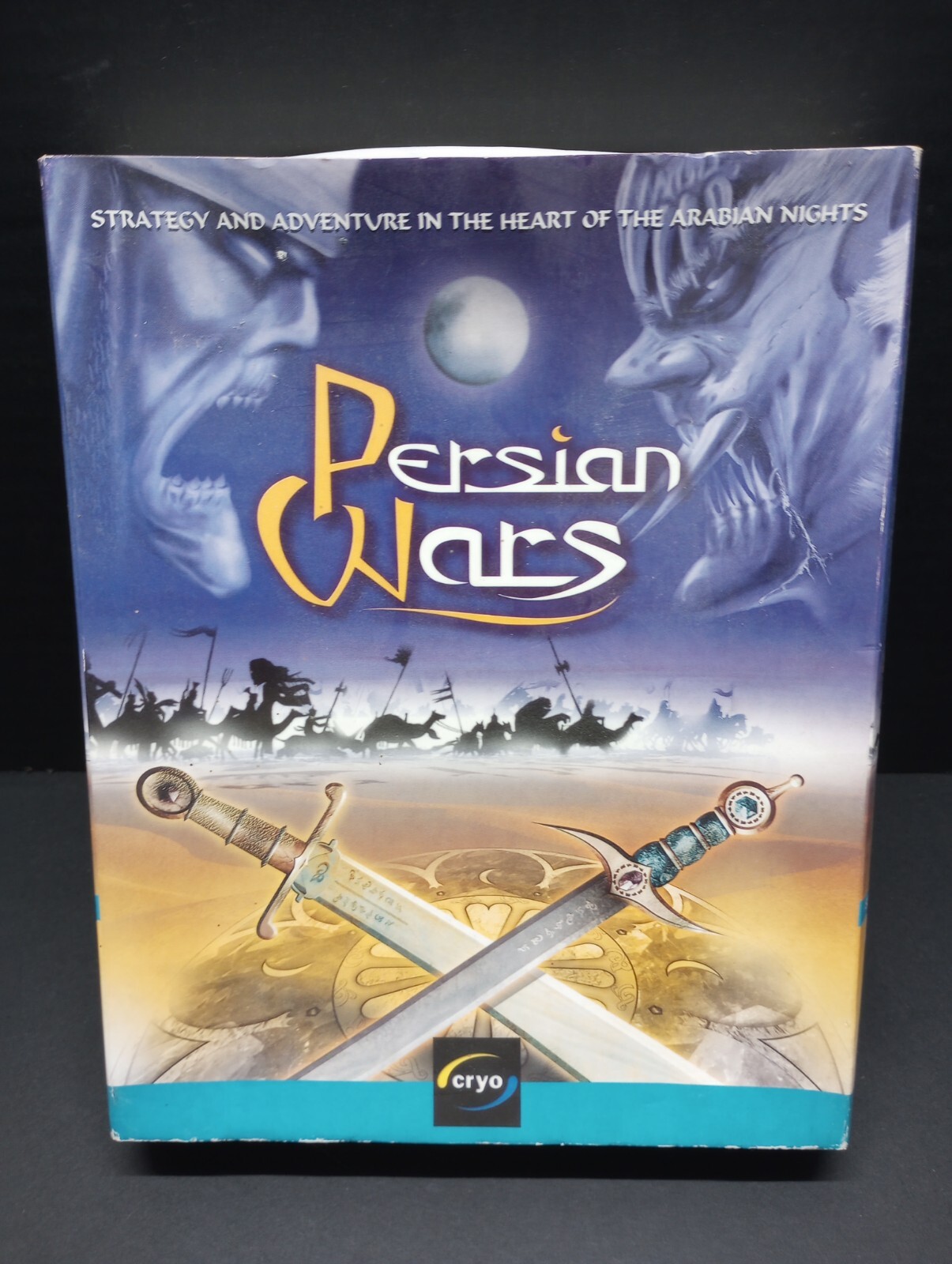 Persian Wars PC Big Box CD-ROM 2001 Cryo Strategy Windows 95, 98, 2000 HomeSoft