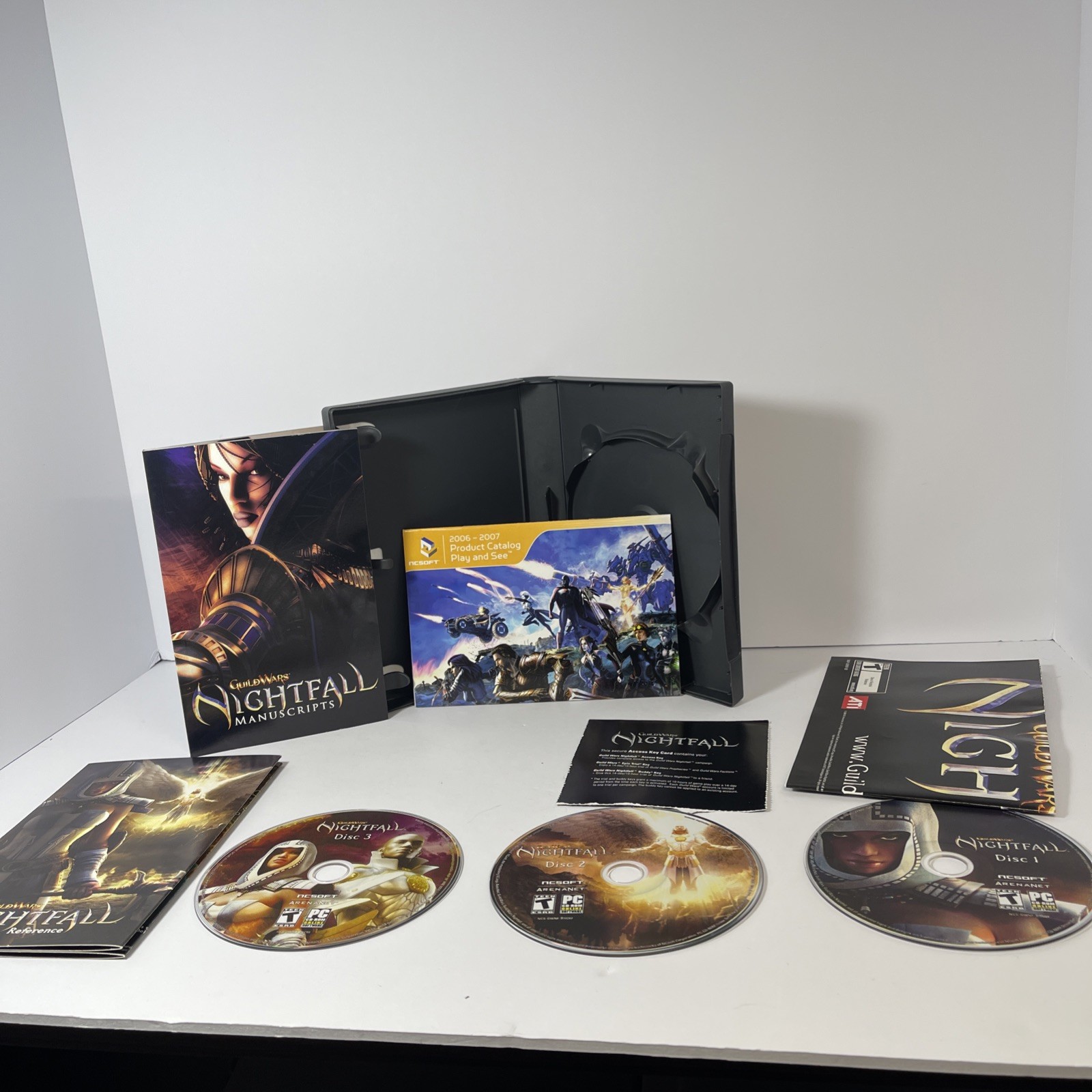 2 Guild Wars PC CD-ROM Factions And Nightfall