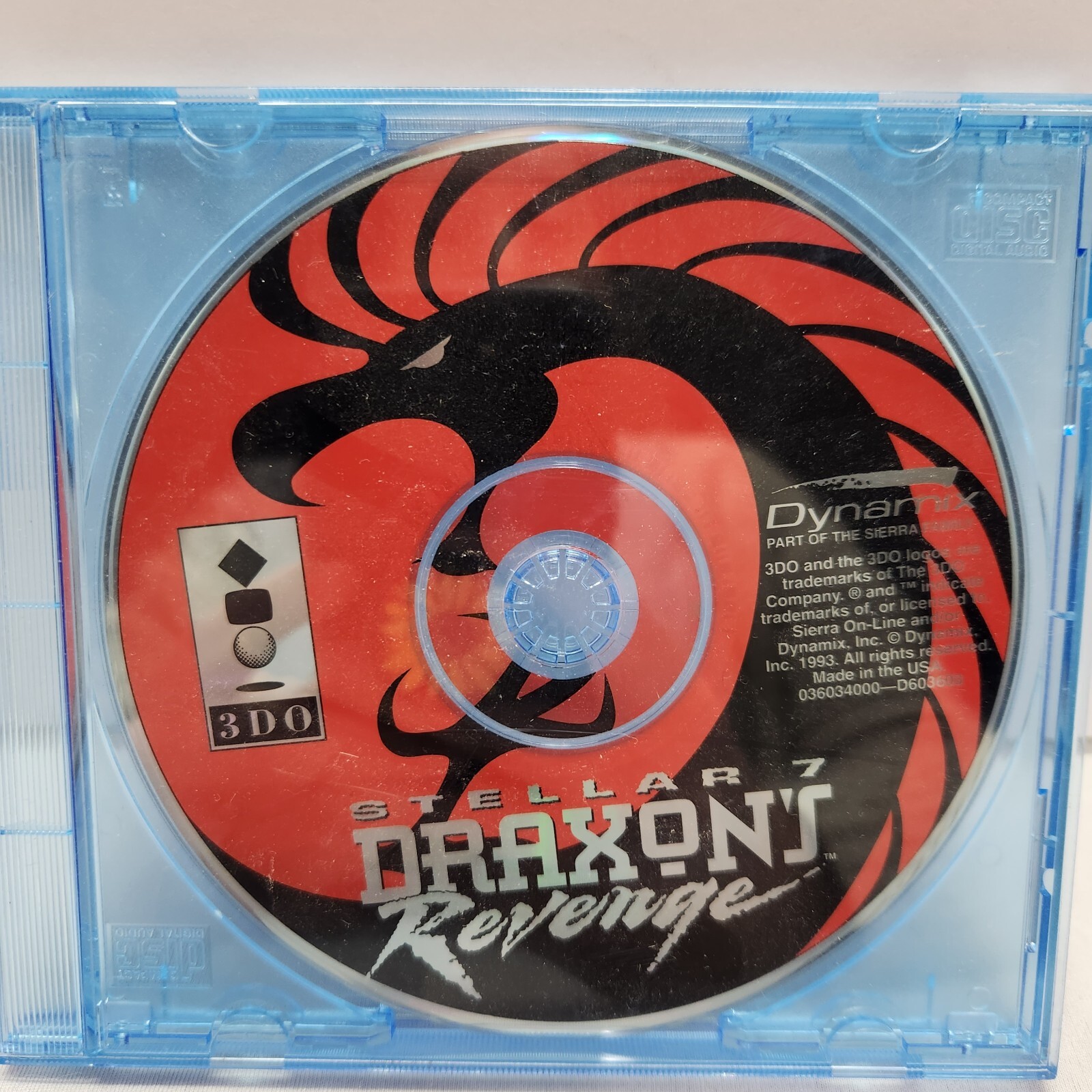 3DO Stellar 7: Draxon’s Revenge Disc Only *tested*