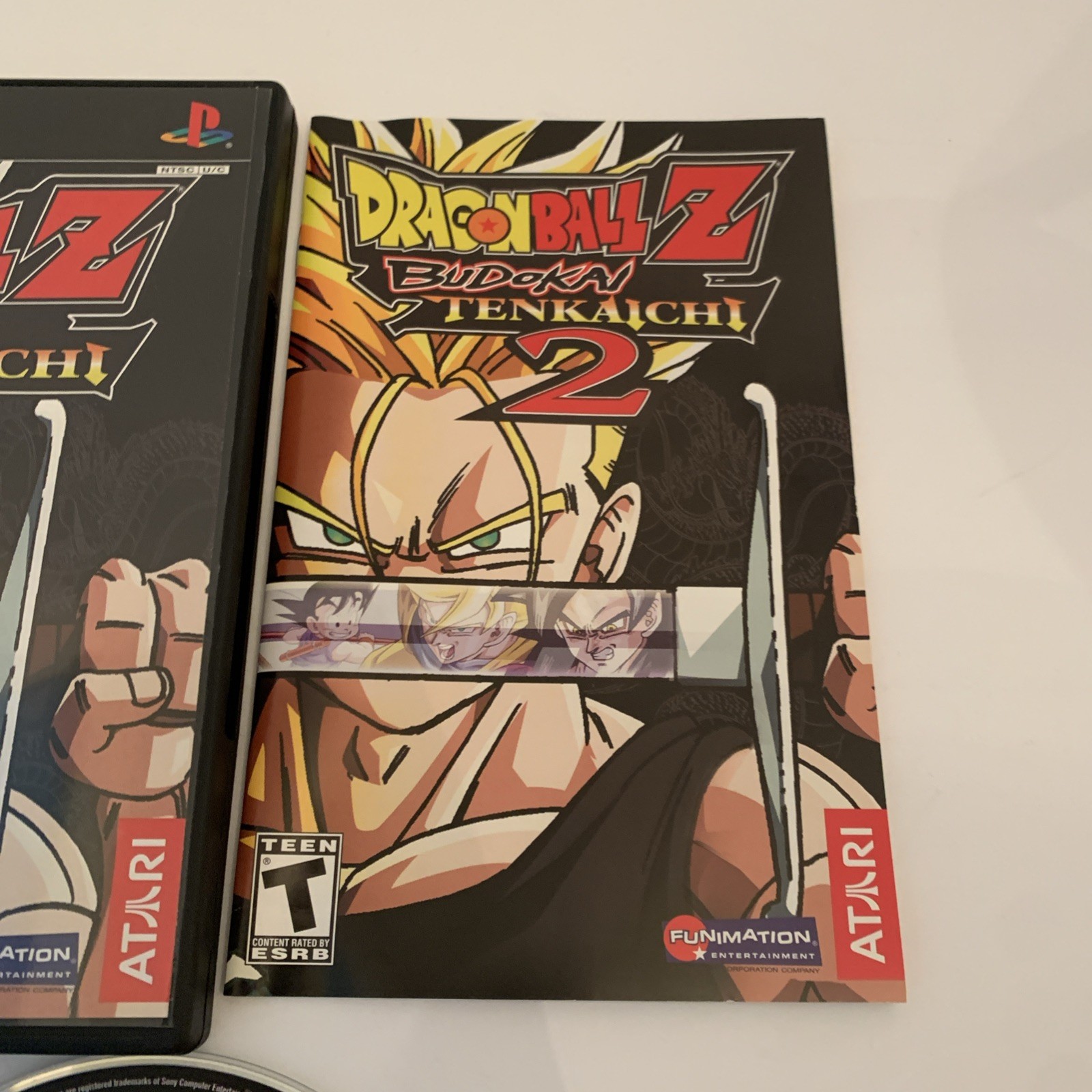 Dragon Ball Z: Budokai Tenkaichi 2 (Sony PlayStation 2, 2006) Complete See Pics