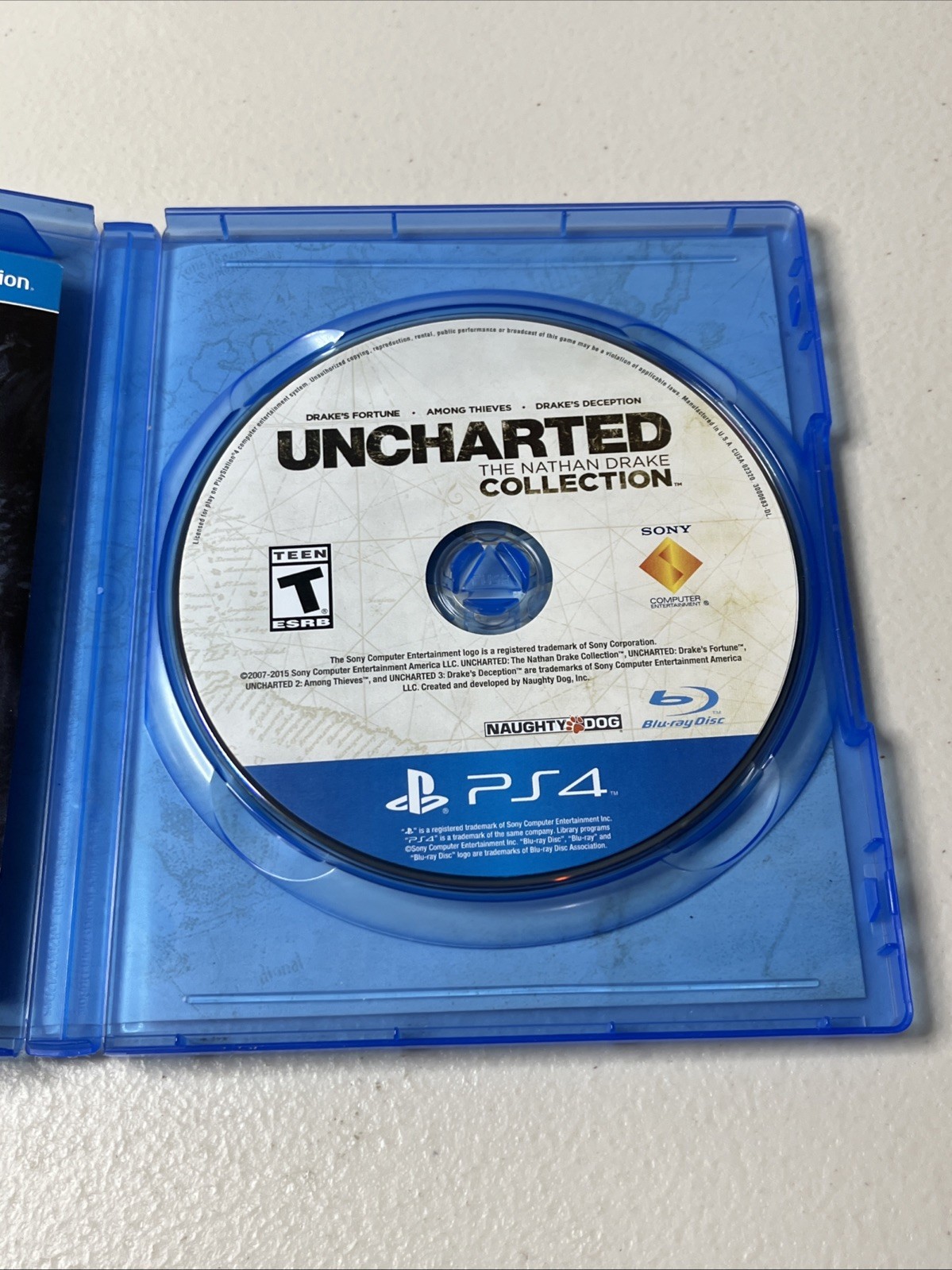 Uncharted The Nathan Drake Collection PS4 PlayStation 4 Complete Tested