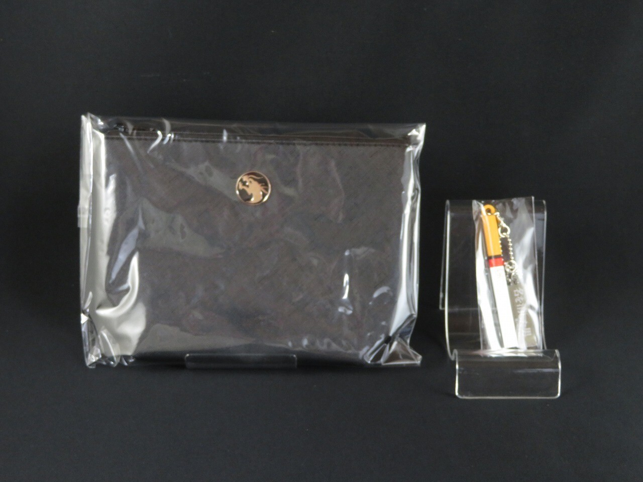 NEW Yakuza Ryu ga gotoku 7 Gaiden Synthetic Leather Pouch Gadget Key Chain SET 1