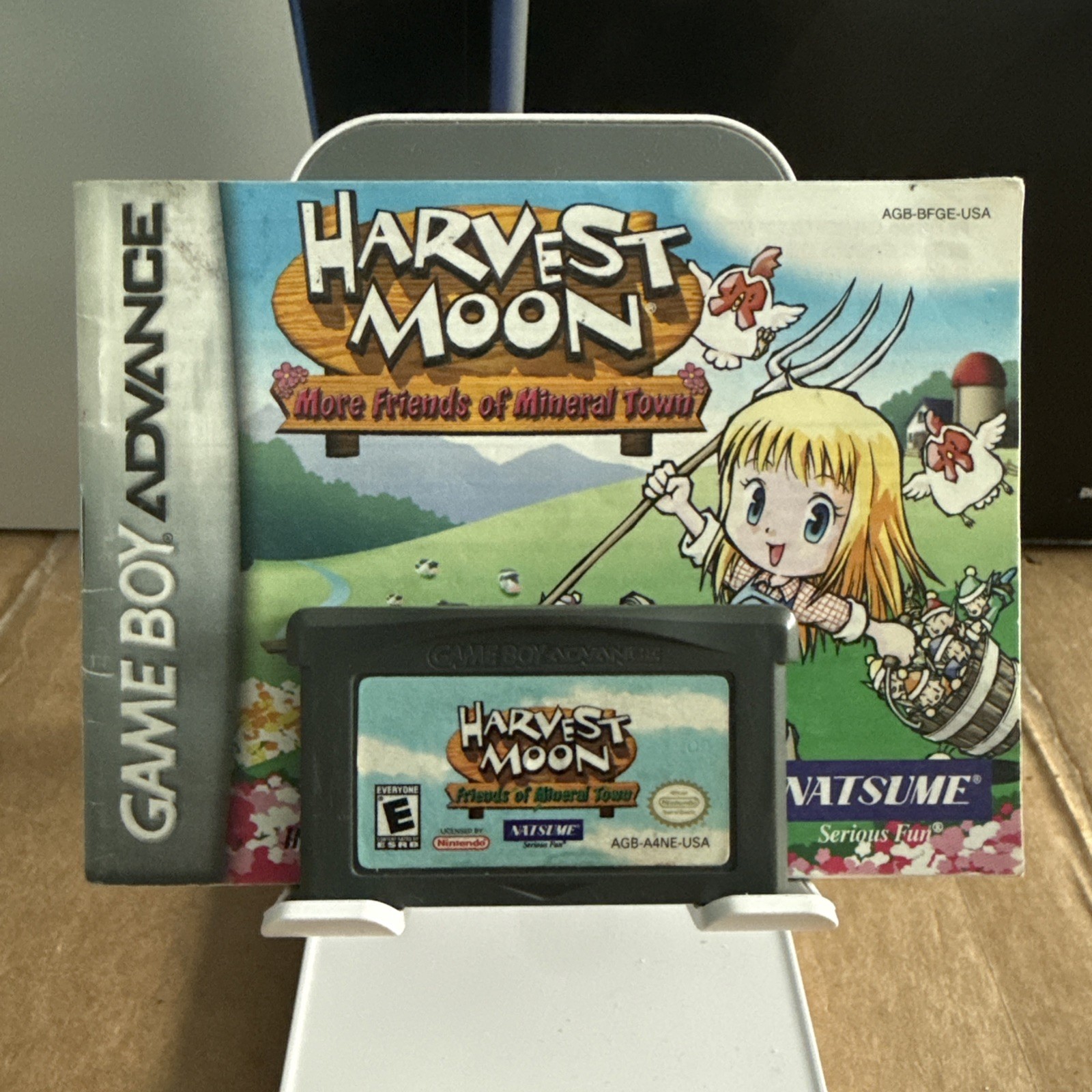 Harvest Moon Friend’s Of Mineral Town Nintendo Gameboy Advance 2003 W/Manual
