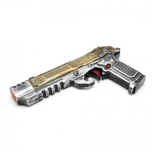 11.5” Cyberpunk 2077 “La Chingona Dorada” Pistol Replica Cosplay Costume Game