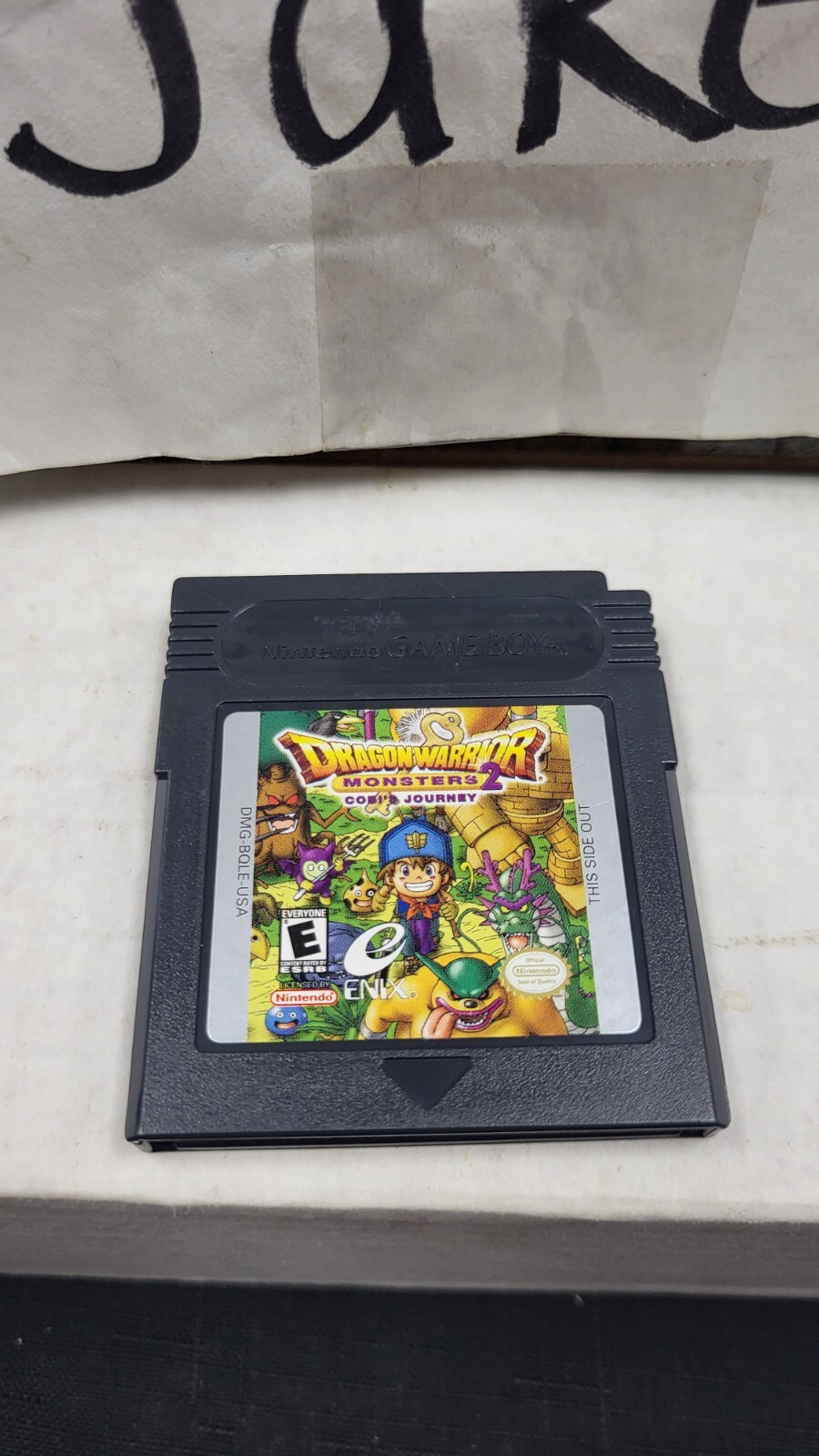 DRAGON WARRIOR MONSTERS 2 COBI’S JOURNEY NINTENDO GAME BOY COLOR VIDEO GAME