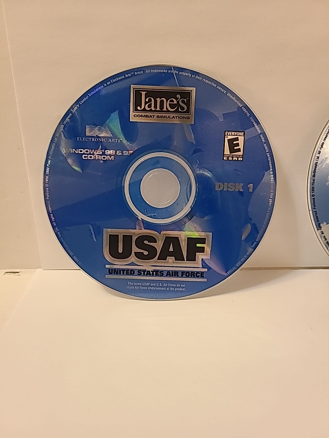 Jane’s USAF United States Air Force Combat Simulations PC Game CD-Rom