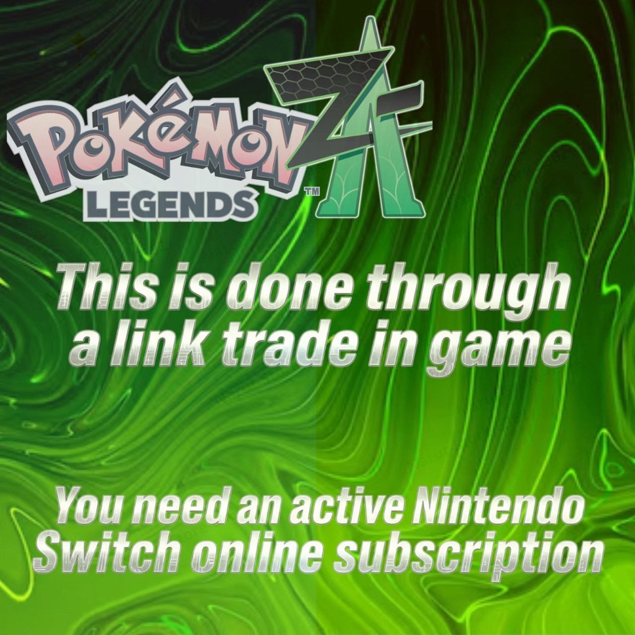 CUSTOM POKEMON🌟 SHINY🌟NON SHINY✨ALPHA🔥for Pokemon Legends ZA 🌟Legends Z-A