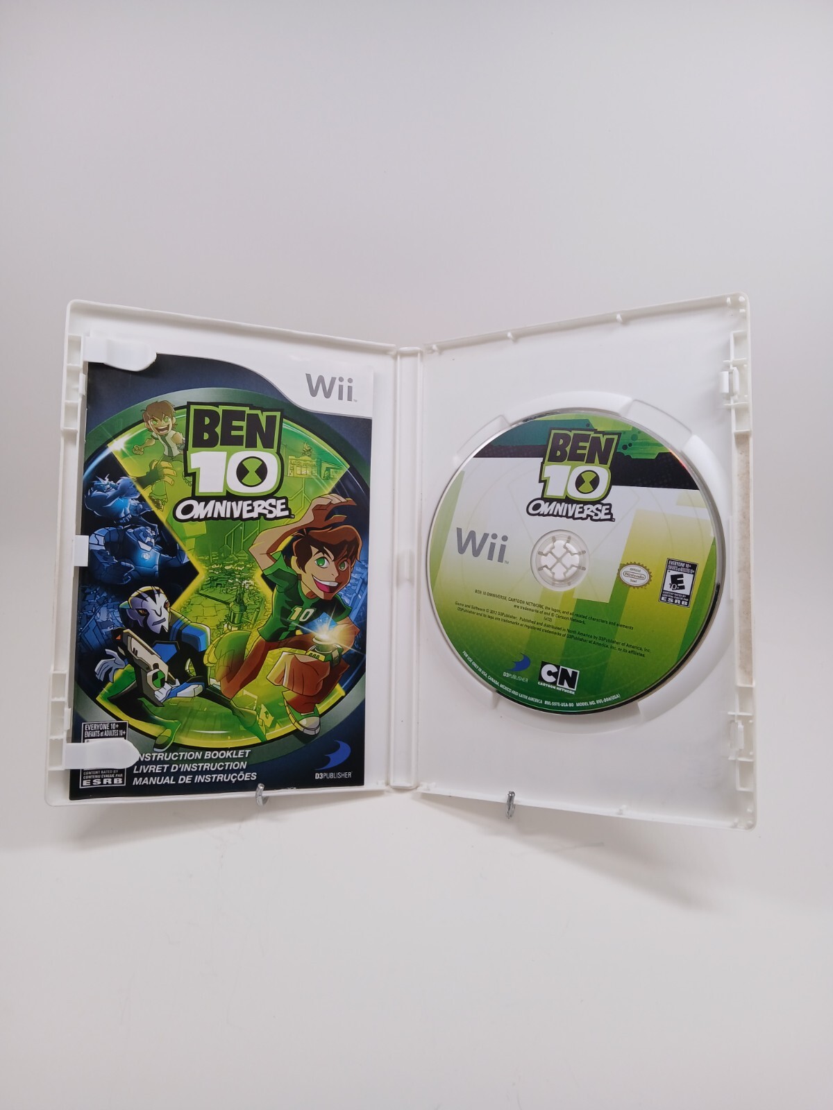Ben 10: Omniverse (Nintendo Wii, 2012) Pre-Owned Tested Rated E10+