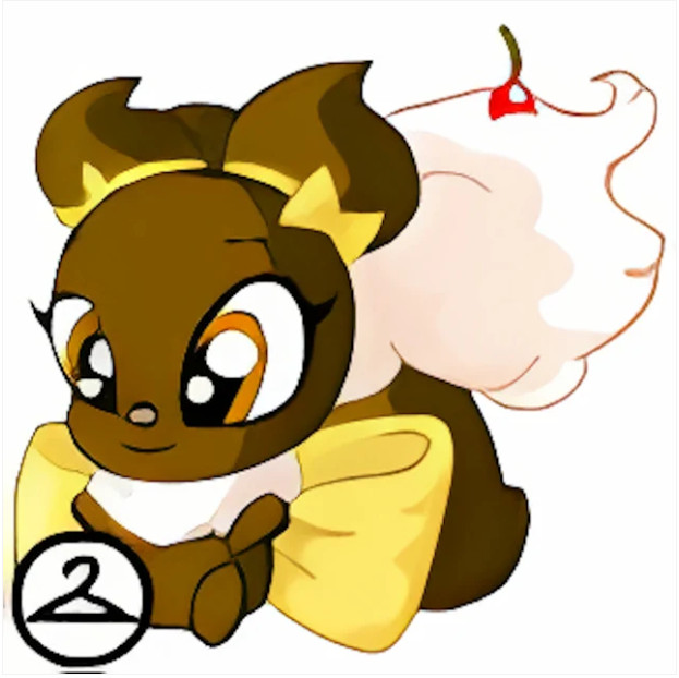 Neopets – Baby Chocolate Usul