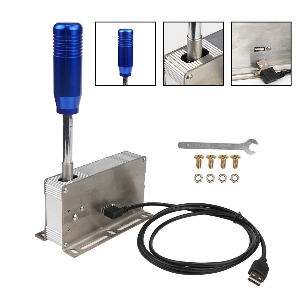 USB Sequential Shifter for PC Windows for Logitech G27 G29 G923 920 Racing Wheel