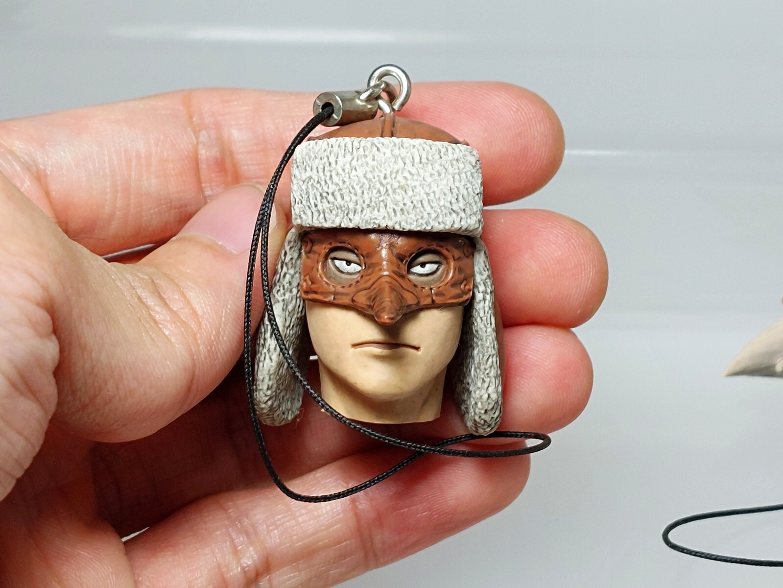 Dorohedoro Head Mascot Collection Fujita Haru Strap Kitan Club 2014 1.4-2.6in
