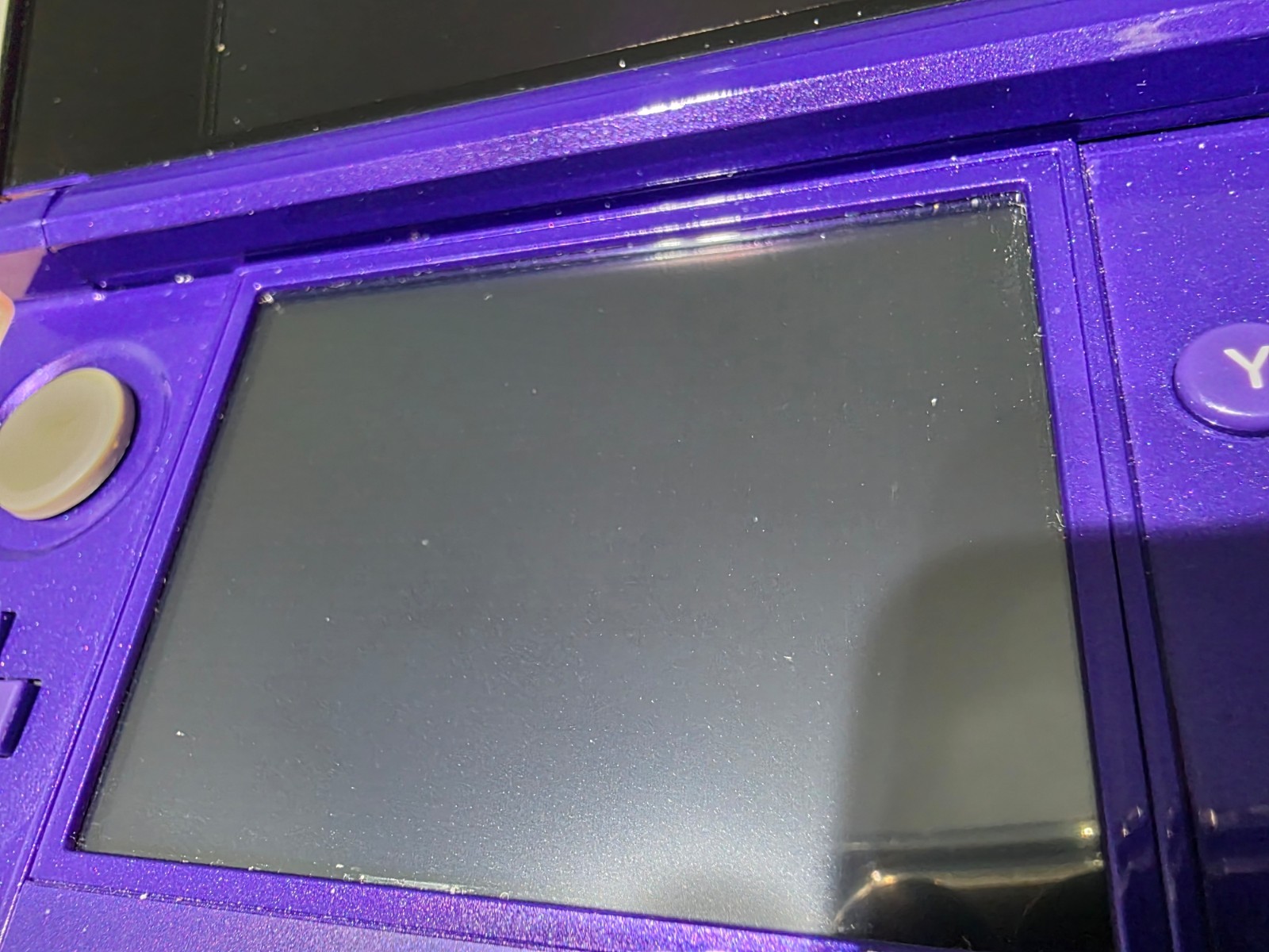 Nintendo 3DS Handheld Console Midnight Purple (Complete in Box Cib) * NTSC-USA