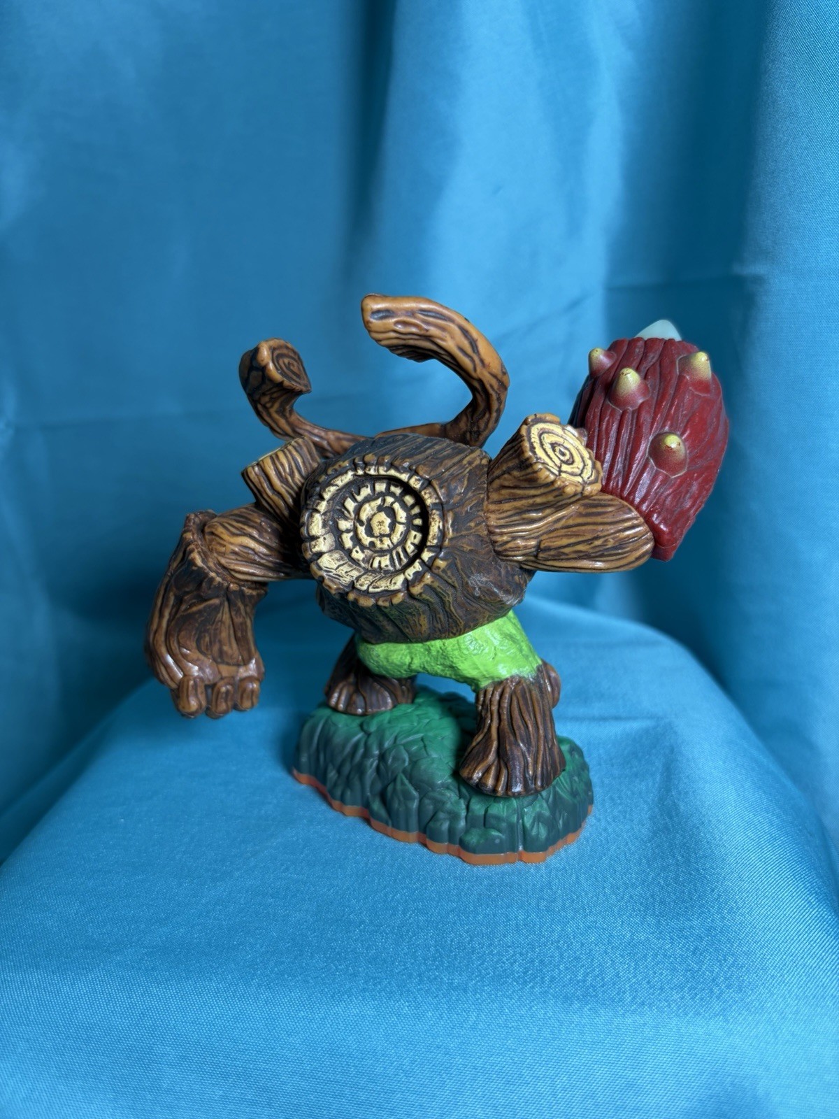 2012 Activision Skylanders Giants “Tree Rex” Orange Base Life Element Retired