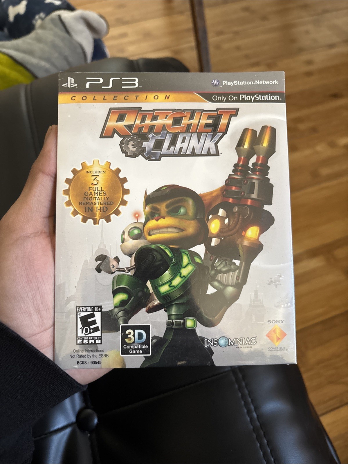 NEW SEALED SONY PS3 PLAYSTATION RATCHET CLANK COLLECTION INCLUDES 3 GAMES E 10+