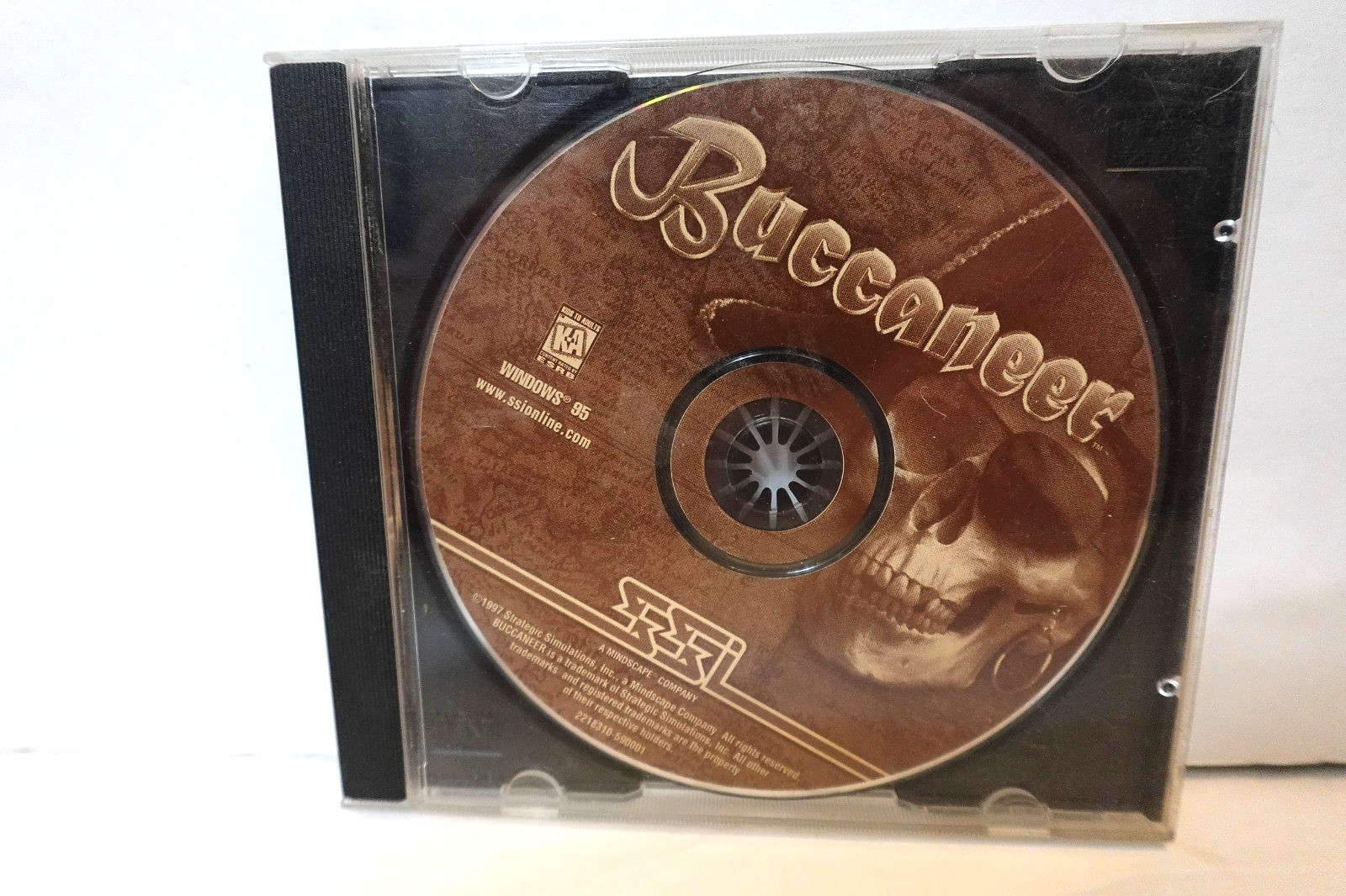 Buccaneer (SSI Windows 95 PC game) (game disc only)