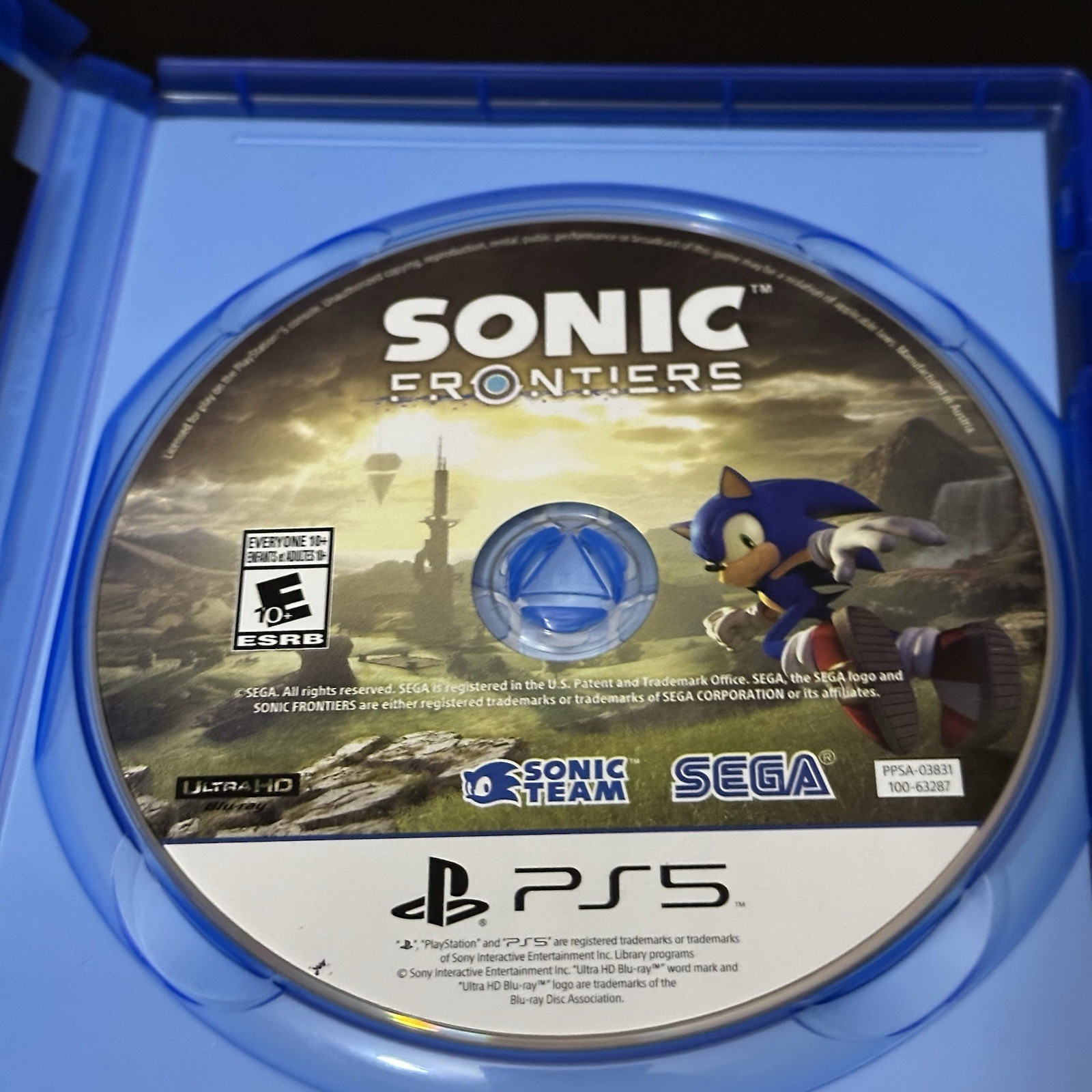 Sonic Frontiers PS5 (Sony PlayStation 5, 2022)