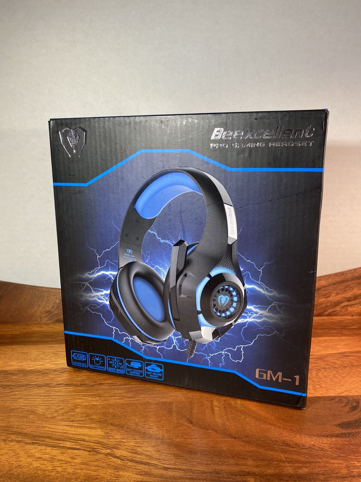 Beexcellent GM-1 Gaming Headset with Surround Sound Noise-Isolation Microph New