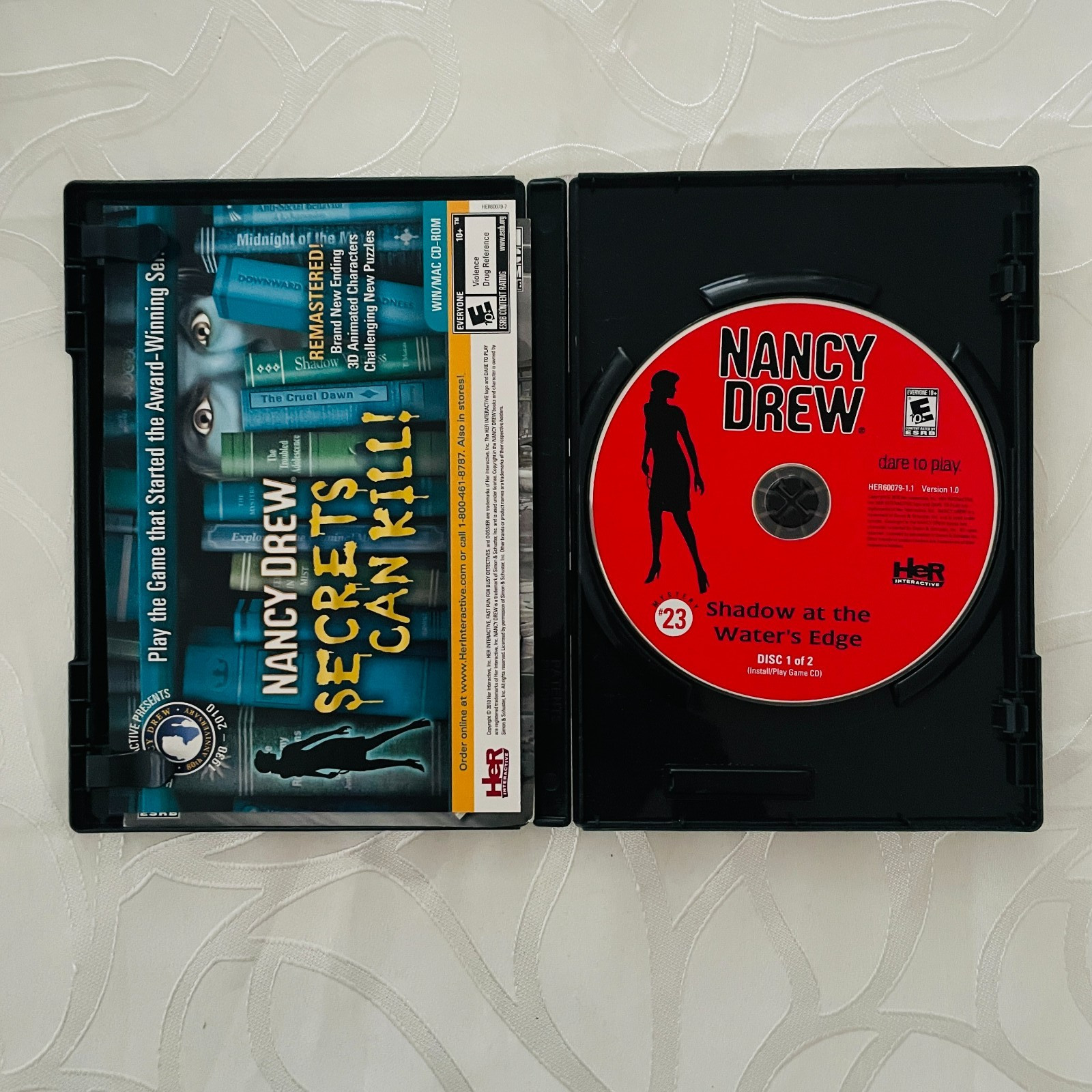 13 Pc Nancy Drew PC Game Lot HER Interactive White Wolf To Ghost Thornton Hall